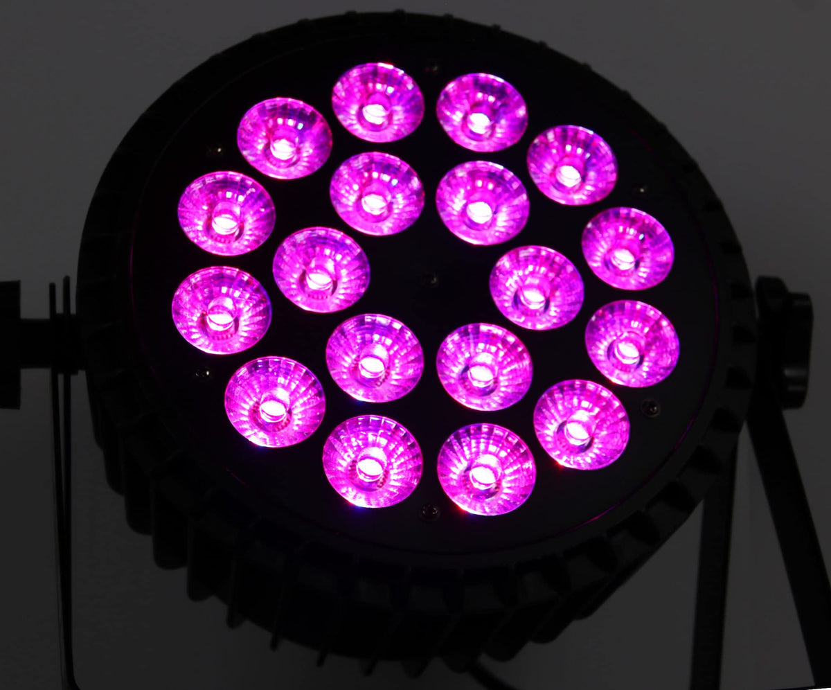 Gearlux SP186 18-LED 14-Watt RGBWA+UV Six-in-One LED PAR Stage Light