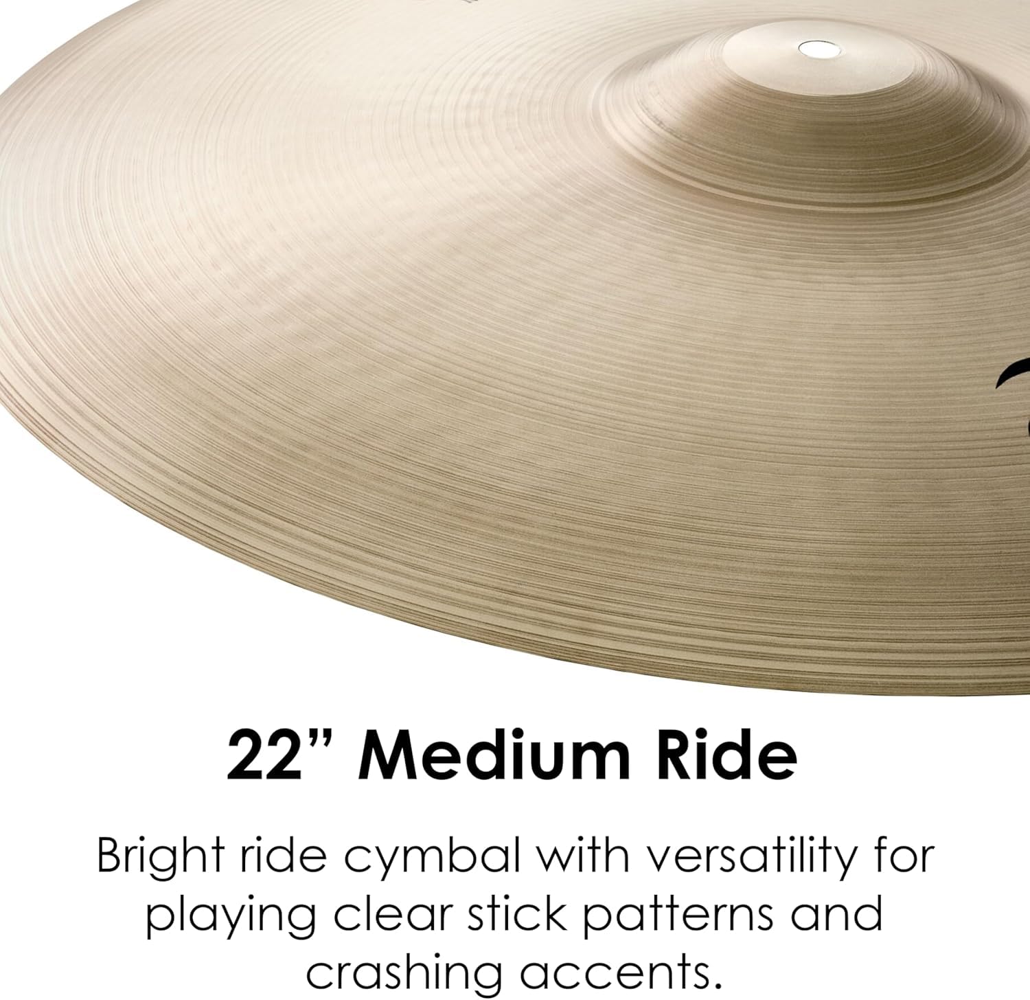 Zildjian A0036 22" A Medium Ride Cymbal