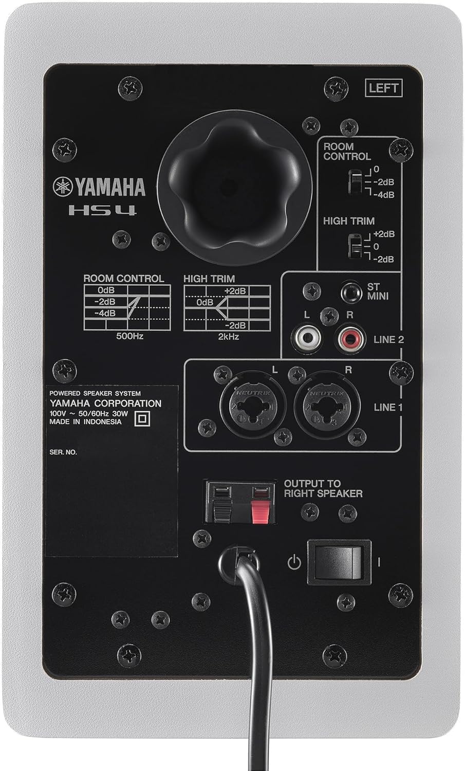 Yamaha HS4 4.5-Inch Powered Studio Monitor Pair - White