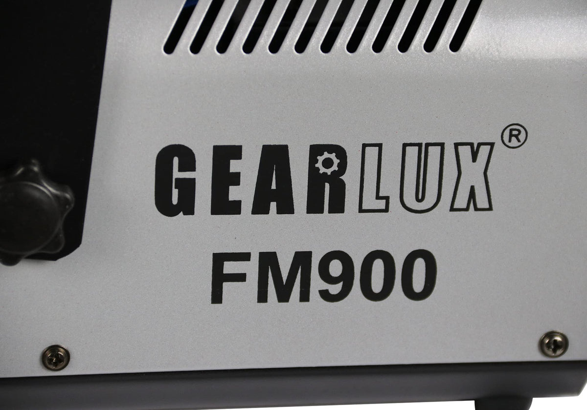 Gearlux 900-Watt Compact Fog Machine with Wire and Wireless Controls