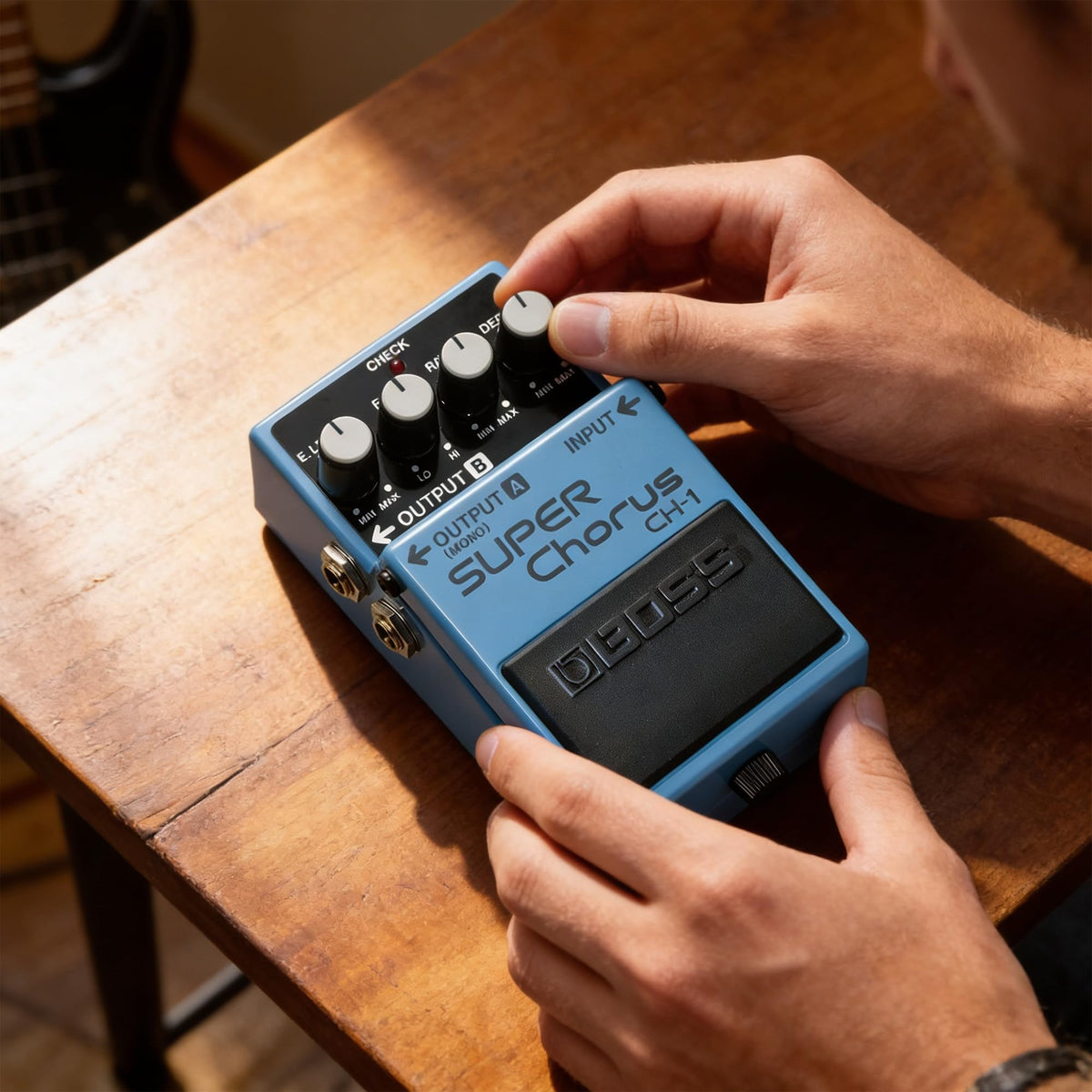 Boss CH-1 Super Chorus w/ Power Supply