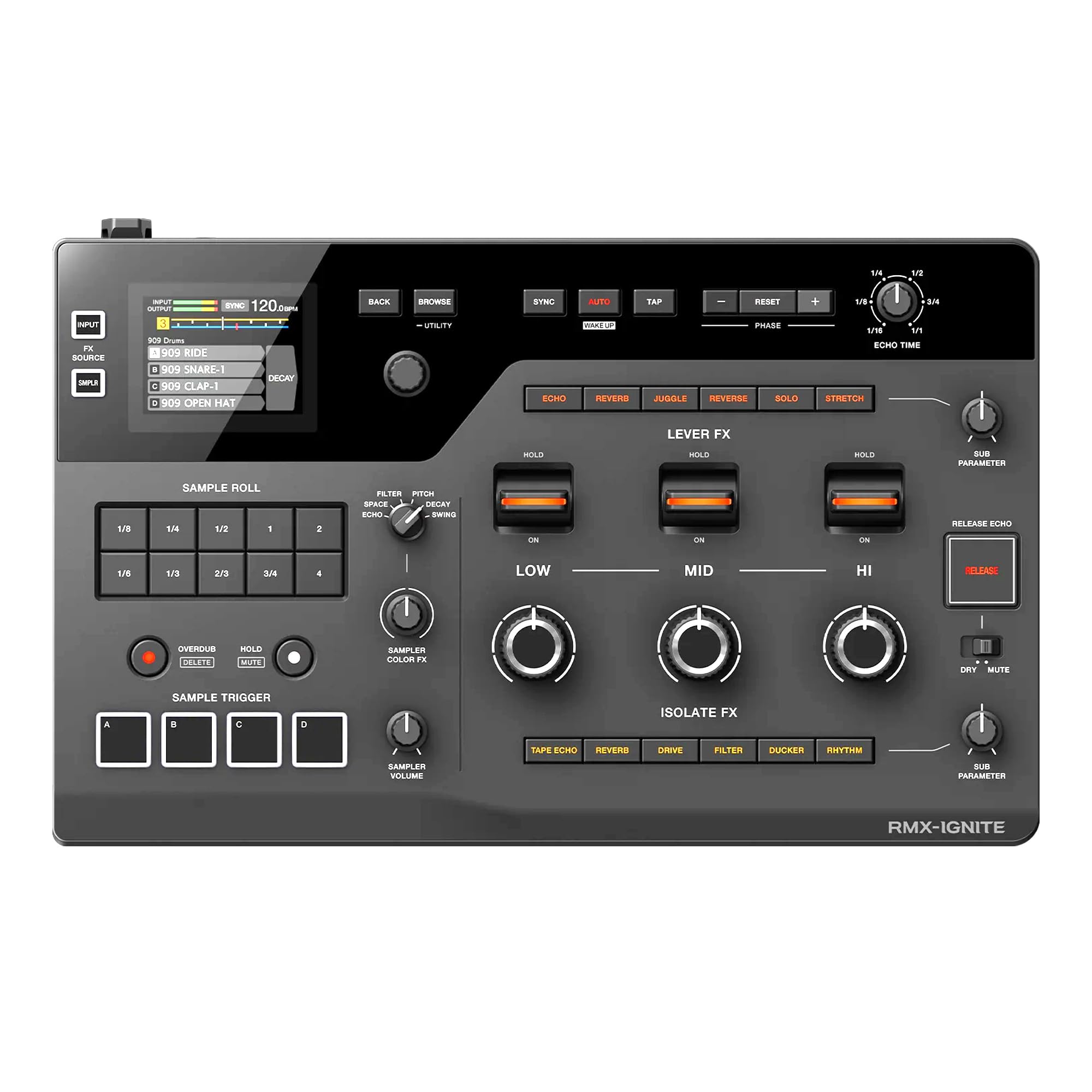 Pioneer DJ AlphaTheta RMX-IGNITE Professional DJ Effect Processor