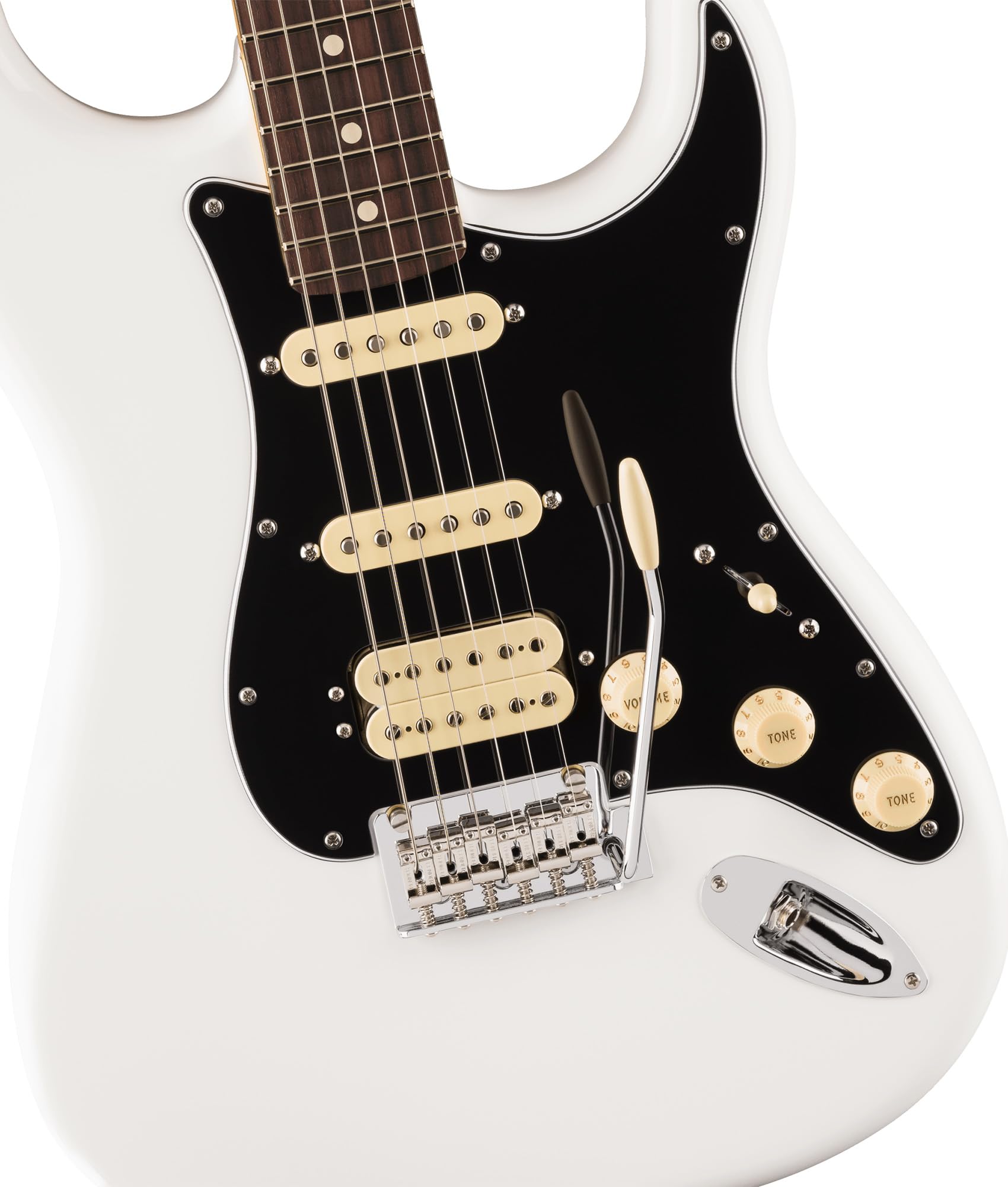Fender Player II Stratocaster HSS - Polar White w/ Cleaning Kit