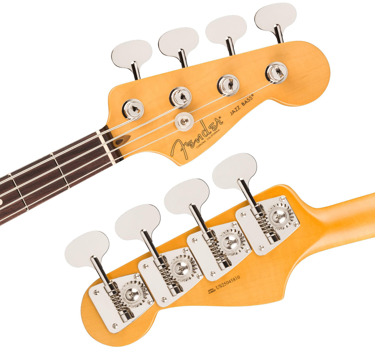 Fender American Professional Classic Jazz Bass - 3-Color Sunburst w/ Cleaning Kit