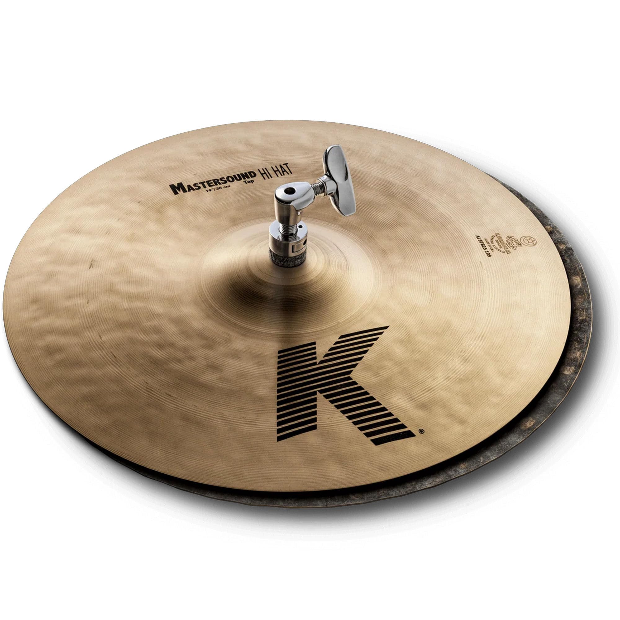 Zildjian K0909 14" K Mastersound Hi-Hat Cymbals Pair w/ Drumstick Bag