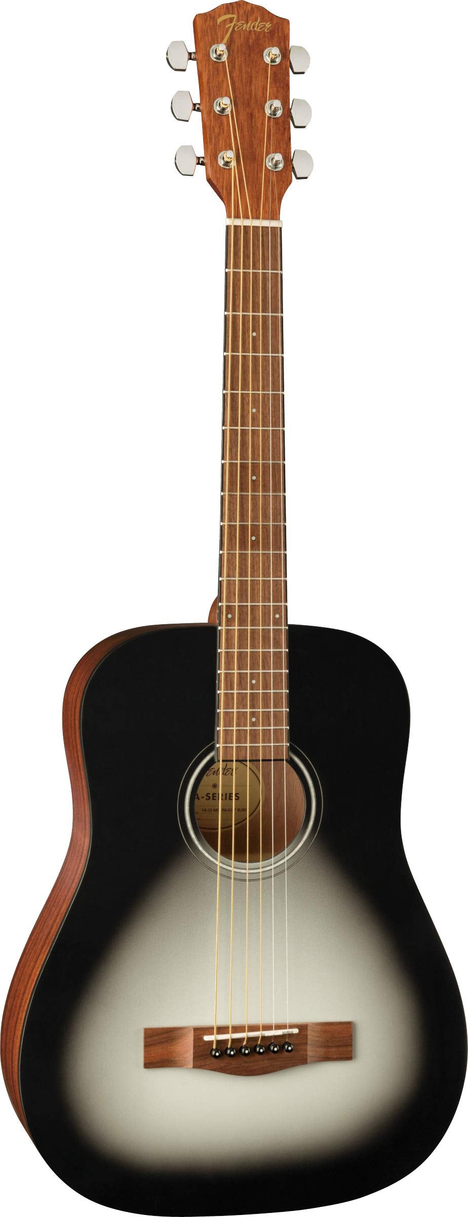 Fender FA-15 3/4-Scale Kids Steel String Acoustic Guitar - Moonlight Burst w/ Gig Bag