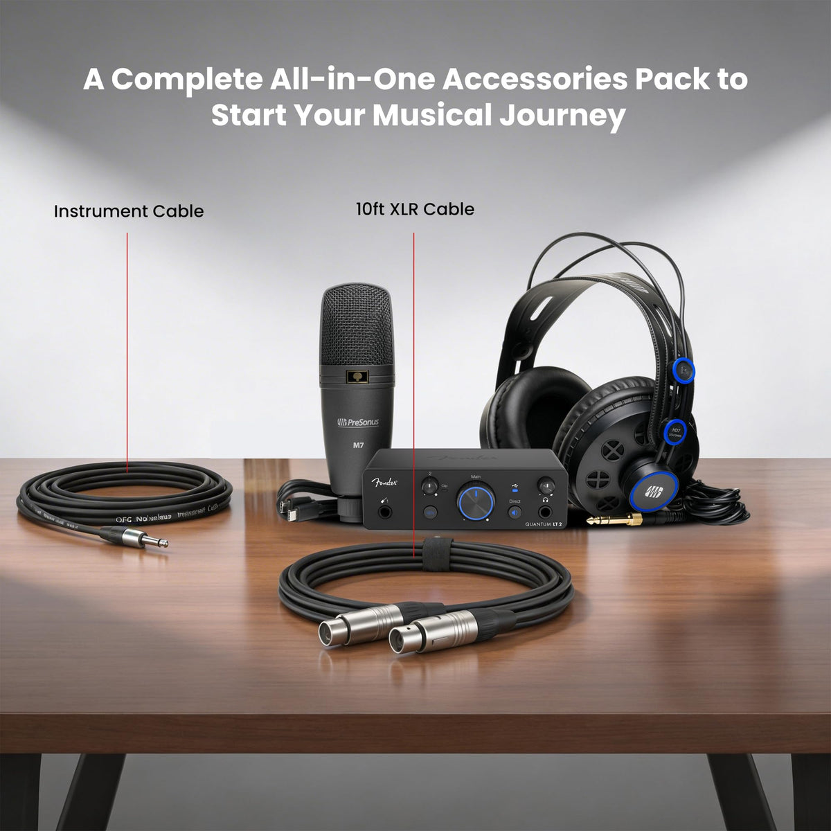 Fender Quantum Creator Kit w/ XLR Cable