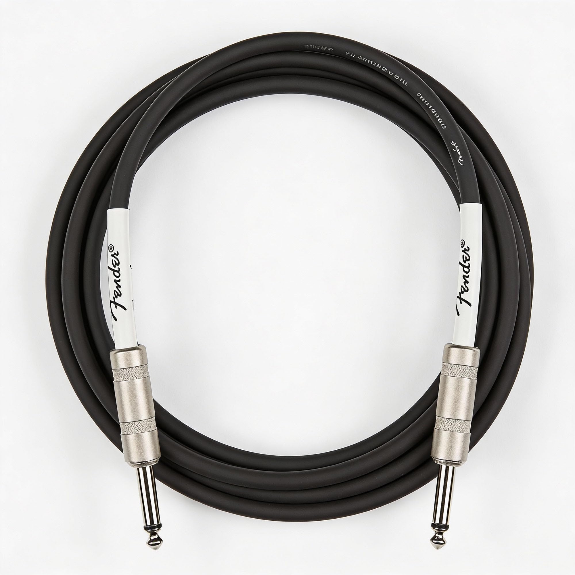 Fender 10-Foot Original Instrument Cable, Straight-Straight, Black - 1 Pack