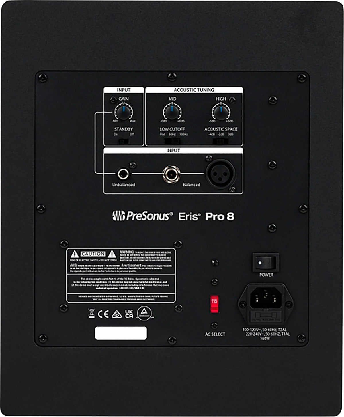 PreSonus Eris Pro 8 Studio Monitor w/ XLR Cable