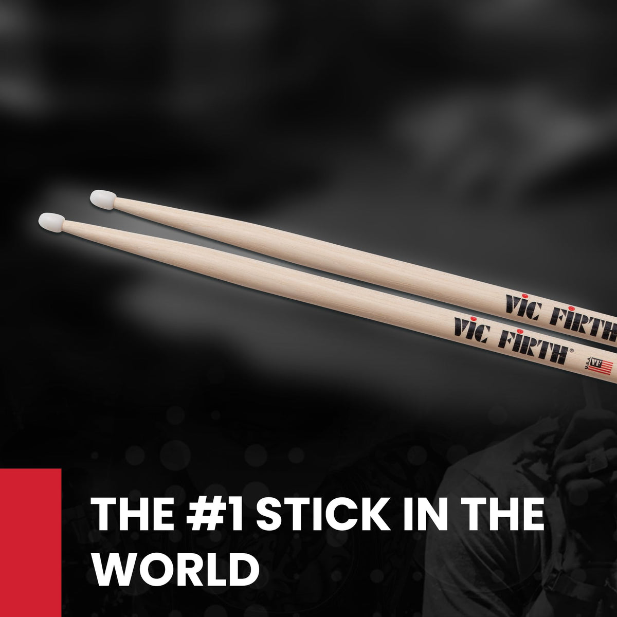 Vic Firth American Classic 5A Nylon Tip Drumsticks