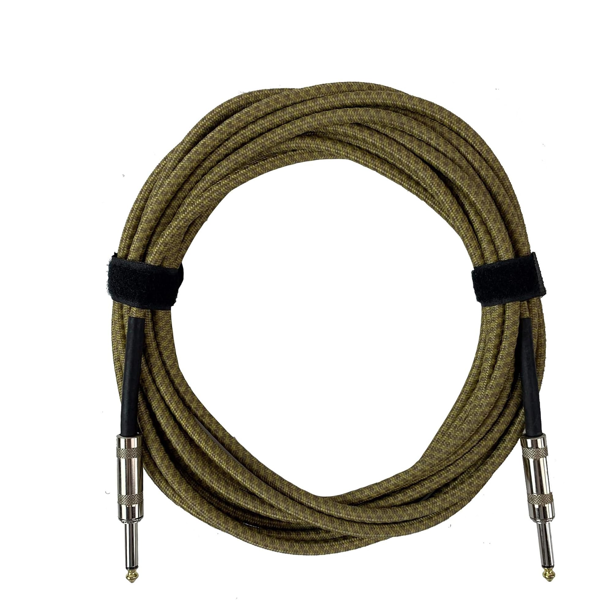 Gearlux Instrument Cable, 1/4 Inch, Straight-Straight, Tweed, 10 Foot