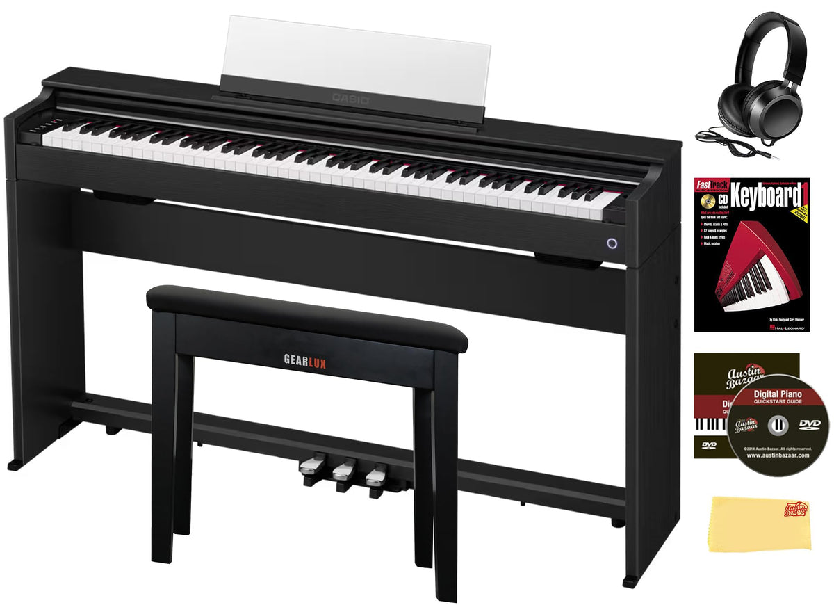 Casio AP-S200 Celviano 88-Key Digital Piano - Black w/ Furniture Bench