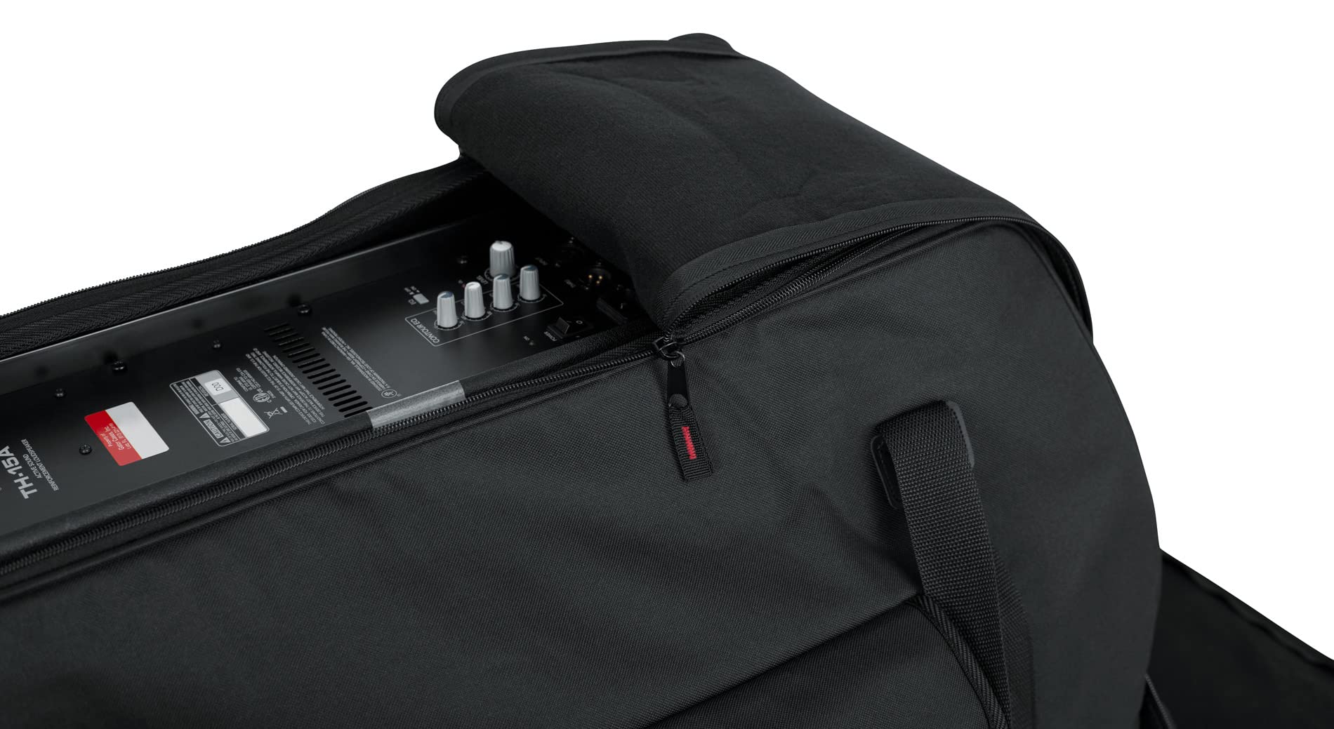 Gator Heavy-Duty Speaker Tote Bag for Compact 15-Inch Speaker Cabinets w/ Instrument Cable