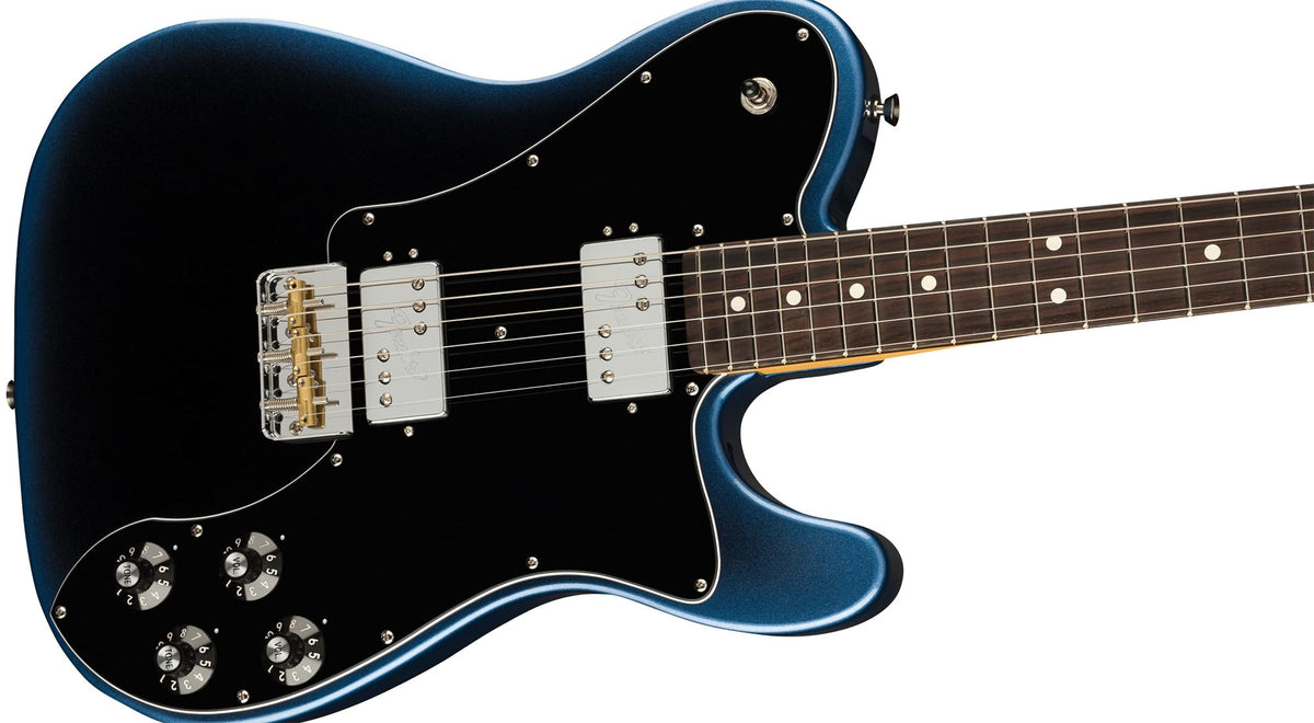 Fender American Professional II Telecaster Deluxe - Dark Night w/ Cleaning Kit