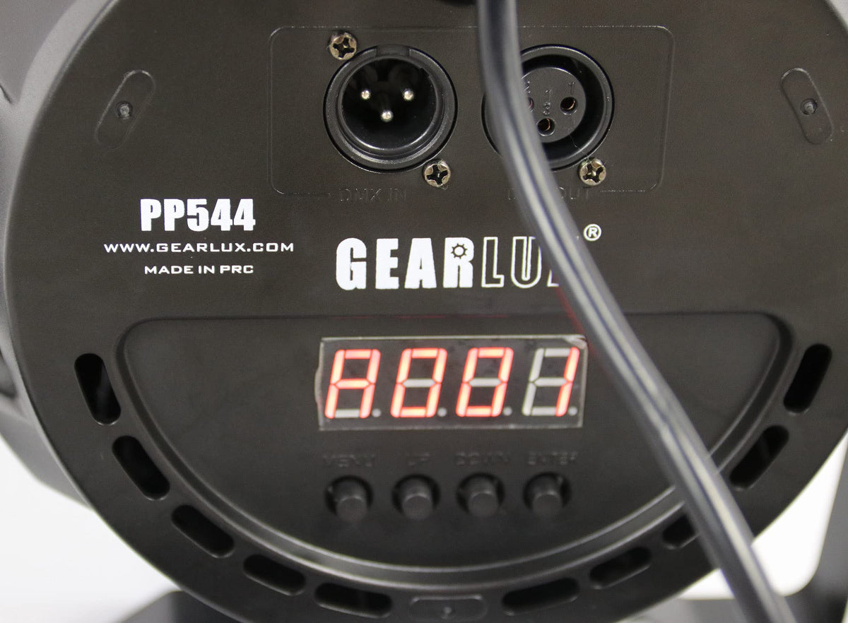Gearlux PP544 54-LED 1-Watt RGBW Four-in-One LED Stage Light