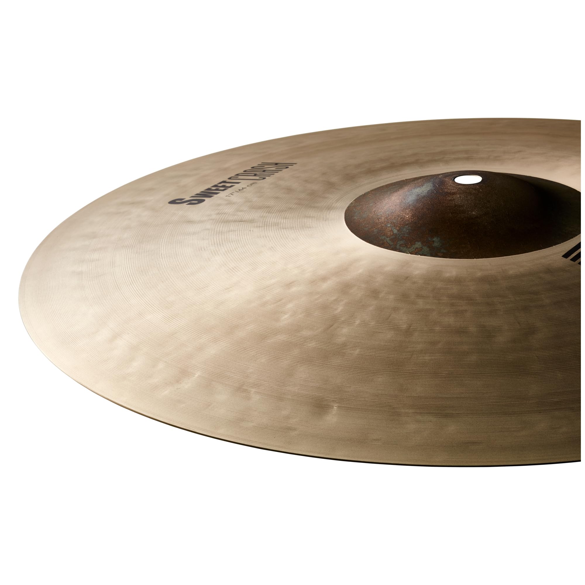 Zildjian K0703 17" K Sweet Crash Cymbal w/ Drumstick Bag
