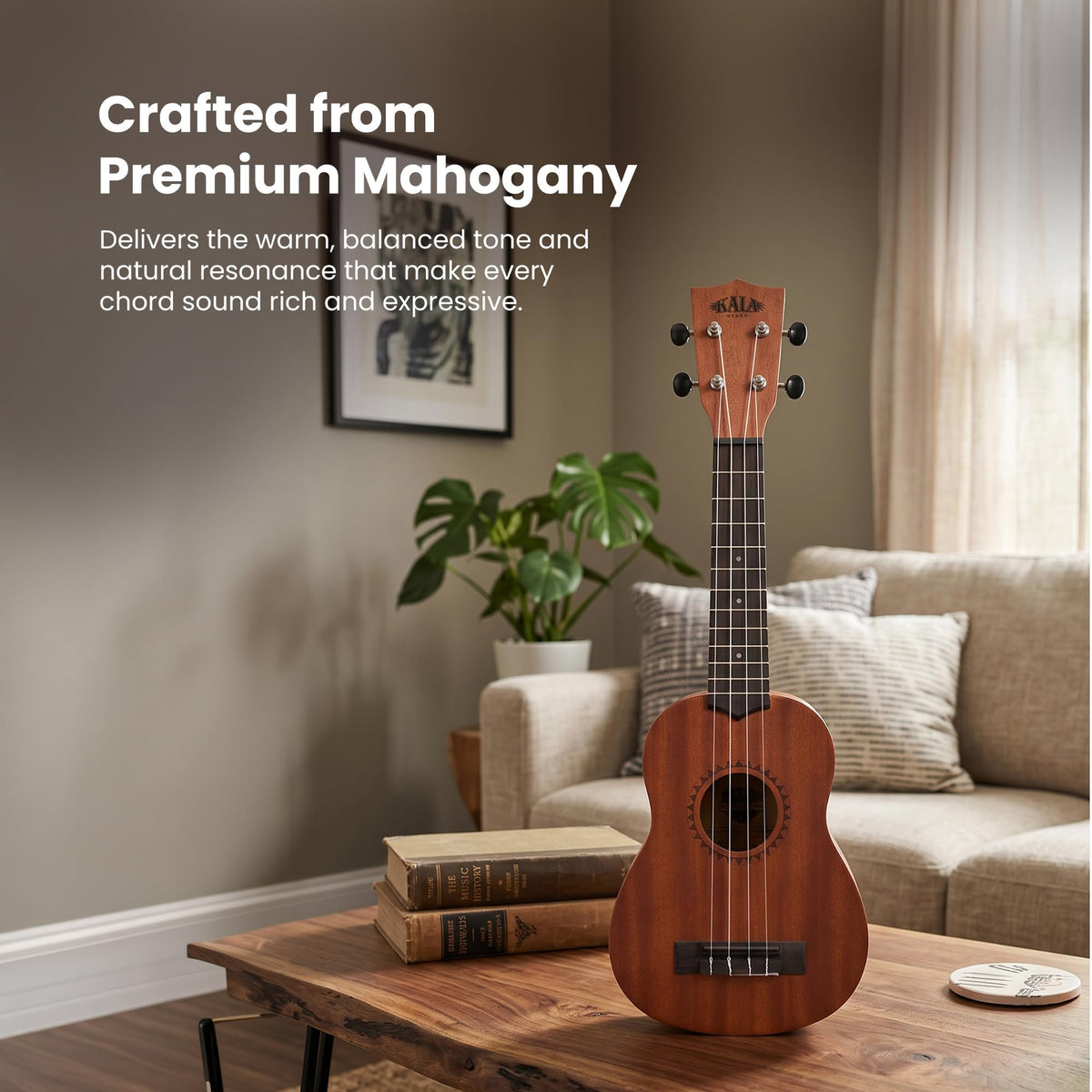 Kala LTP-S Learn to Play Mahogany Ukulele Starter Kit