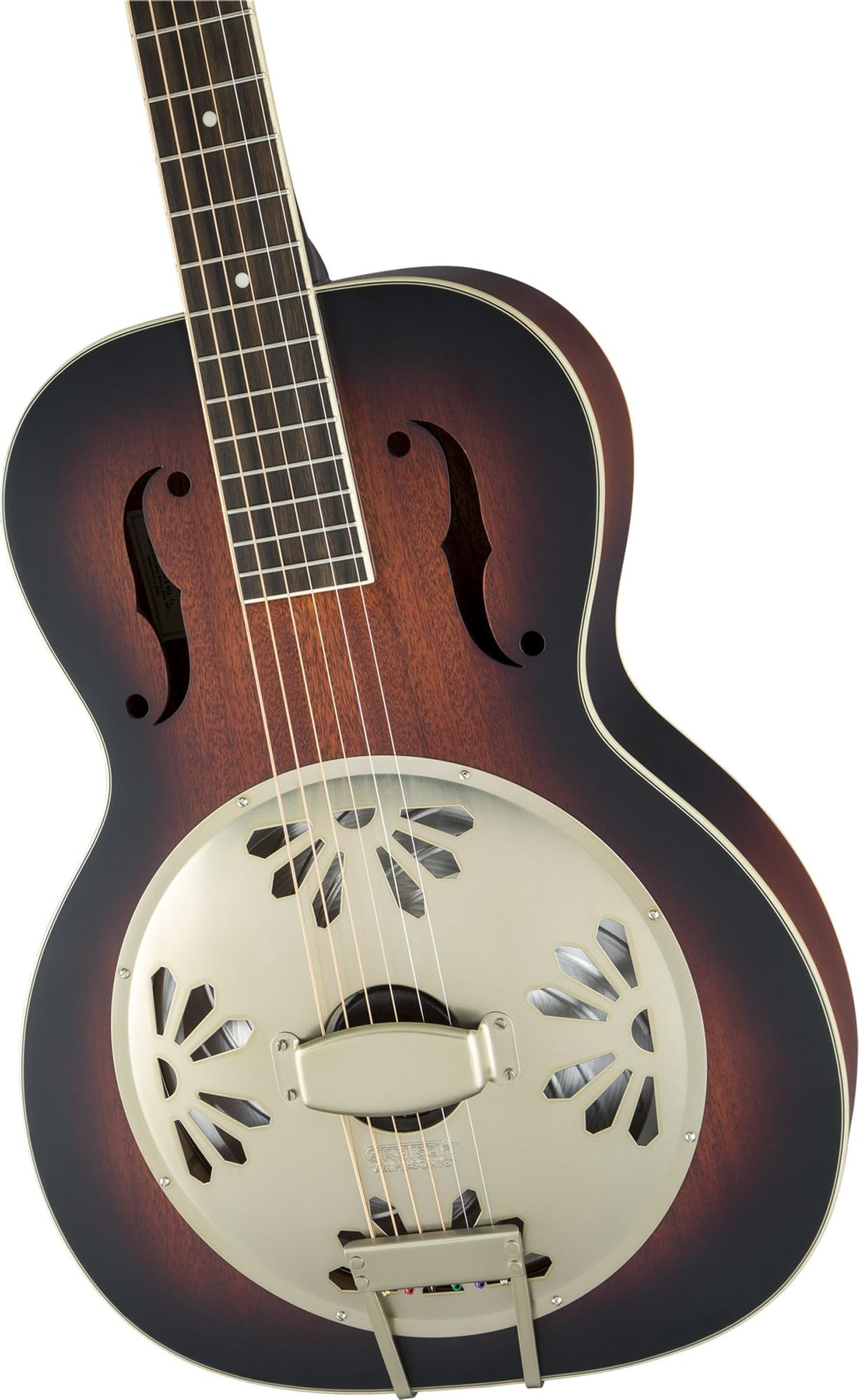 Gretsch G9240 Alligator Biscuit Round-Neck Acoustic Resonator Guitar - 2-Color Sunburst w/ Strap