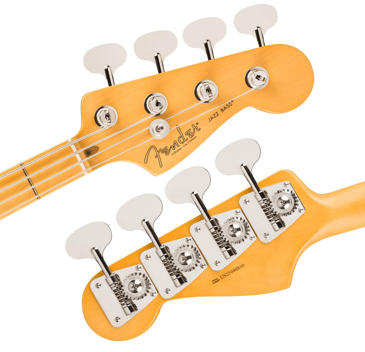 Fender American Professional Classic Jazz Bass - Faded Dakota Red w/ Cleaning Kit