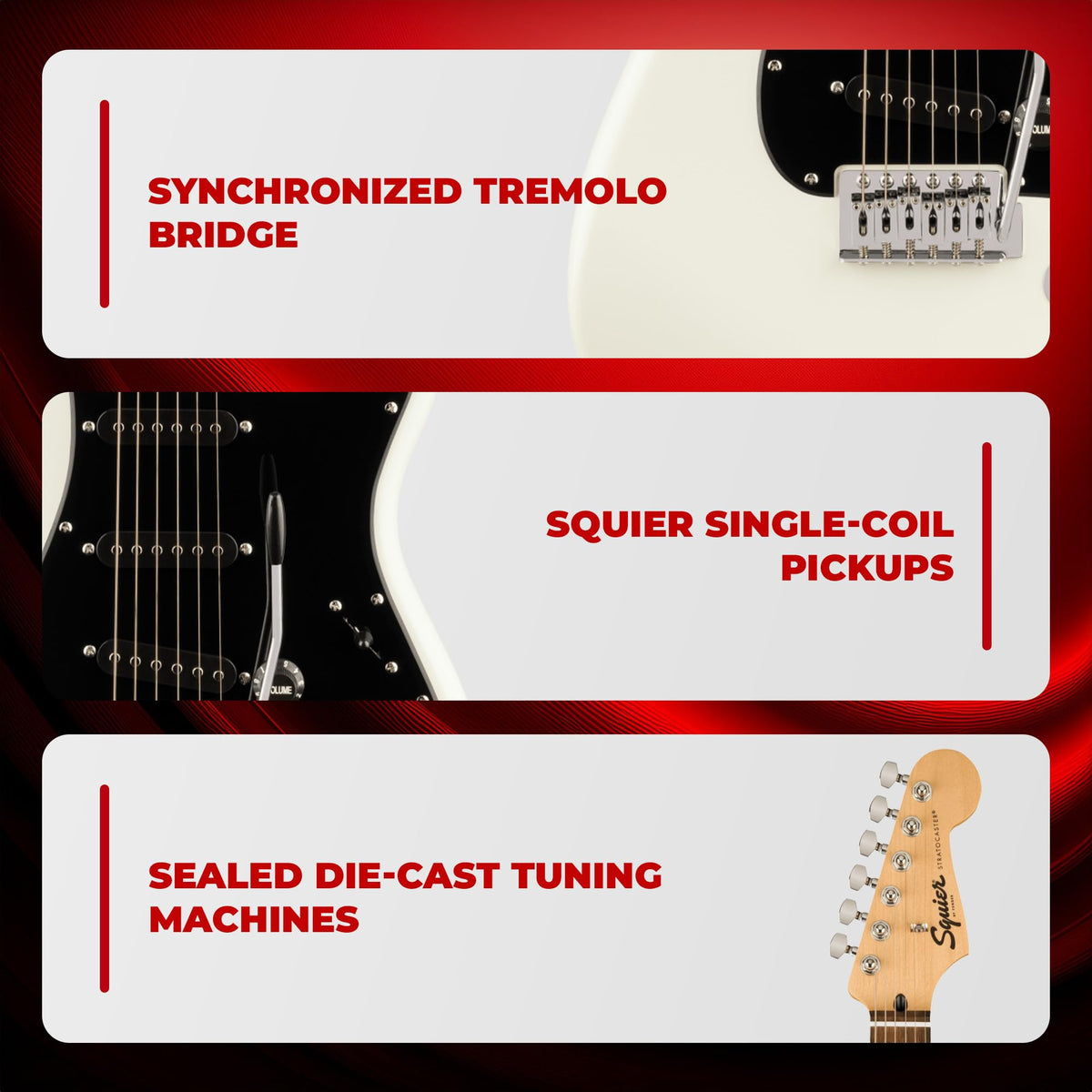 Fender Squier Sonic Stratocaster - Arctic White
