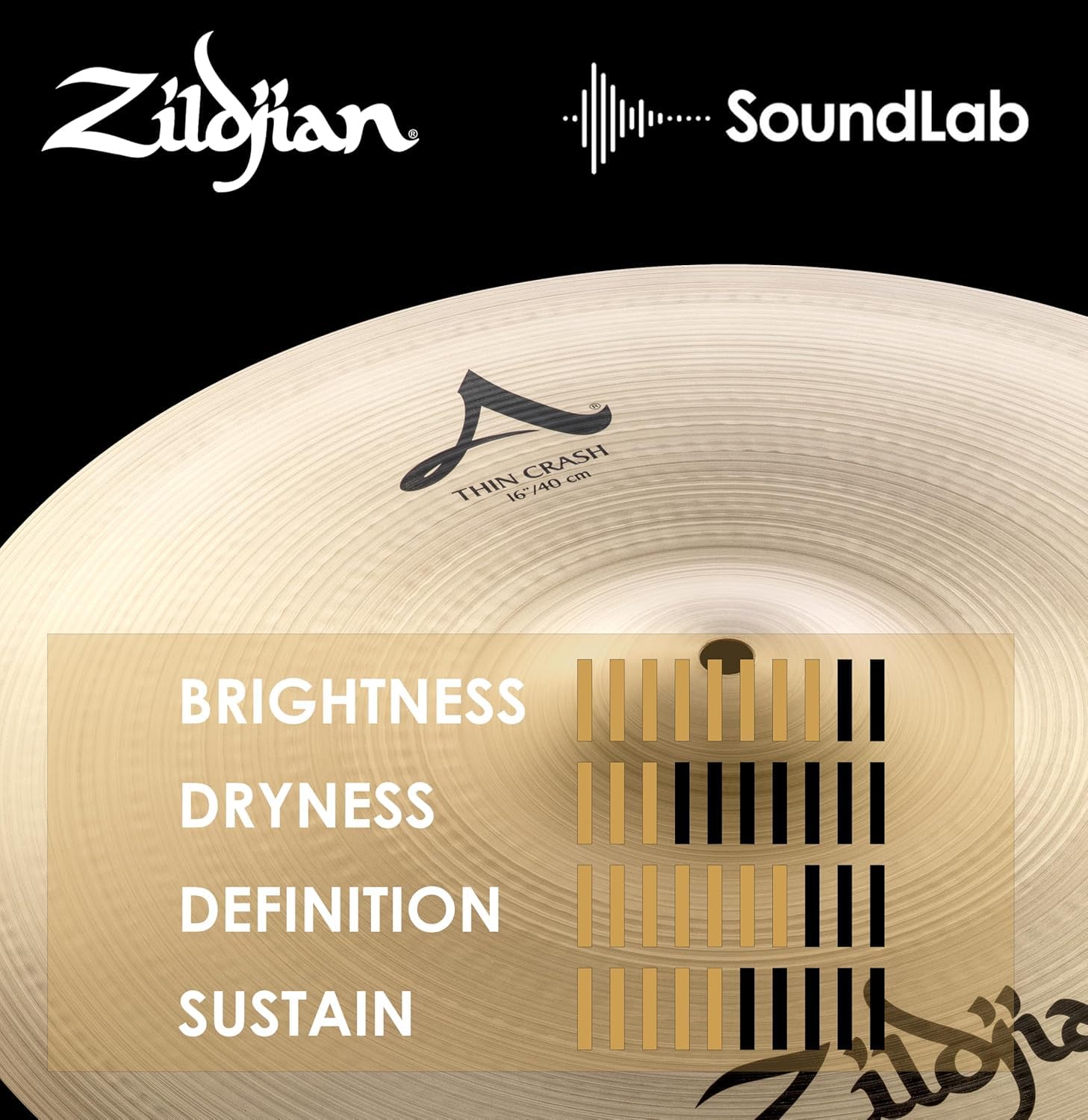 Zildjian A0223 16" A Thin Crash Cymbal