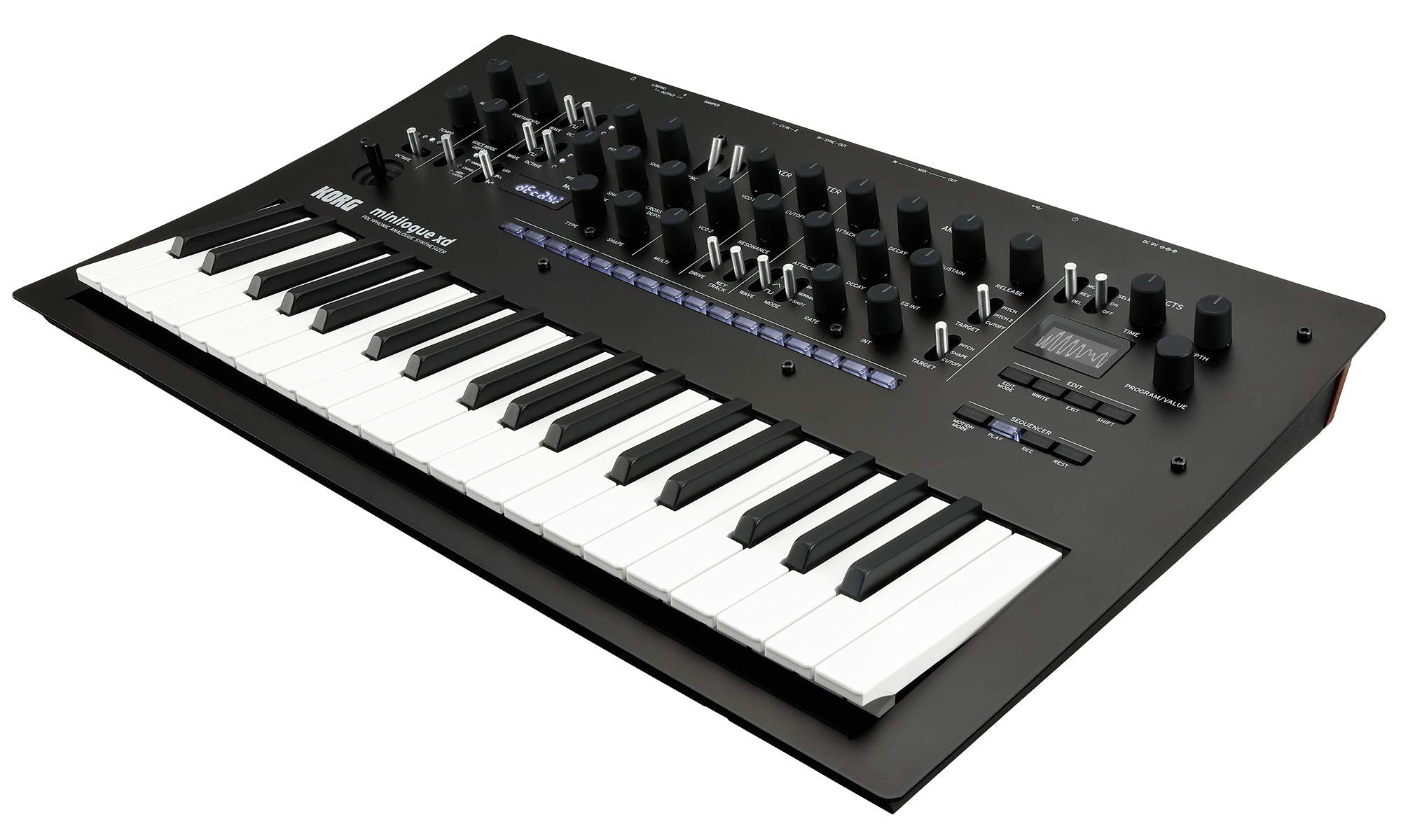 Korg Minilogue XD Polyphonic Analog Synthesizer w/ Cables
