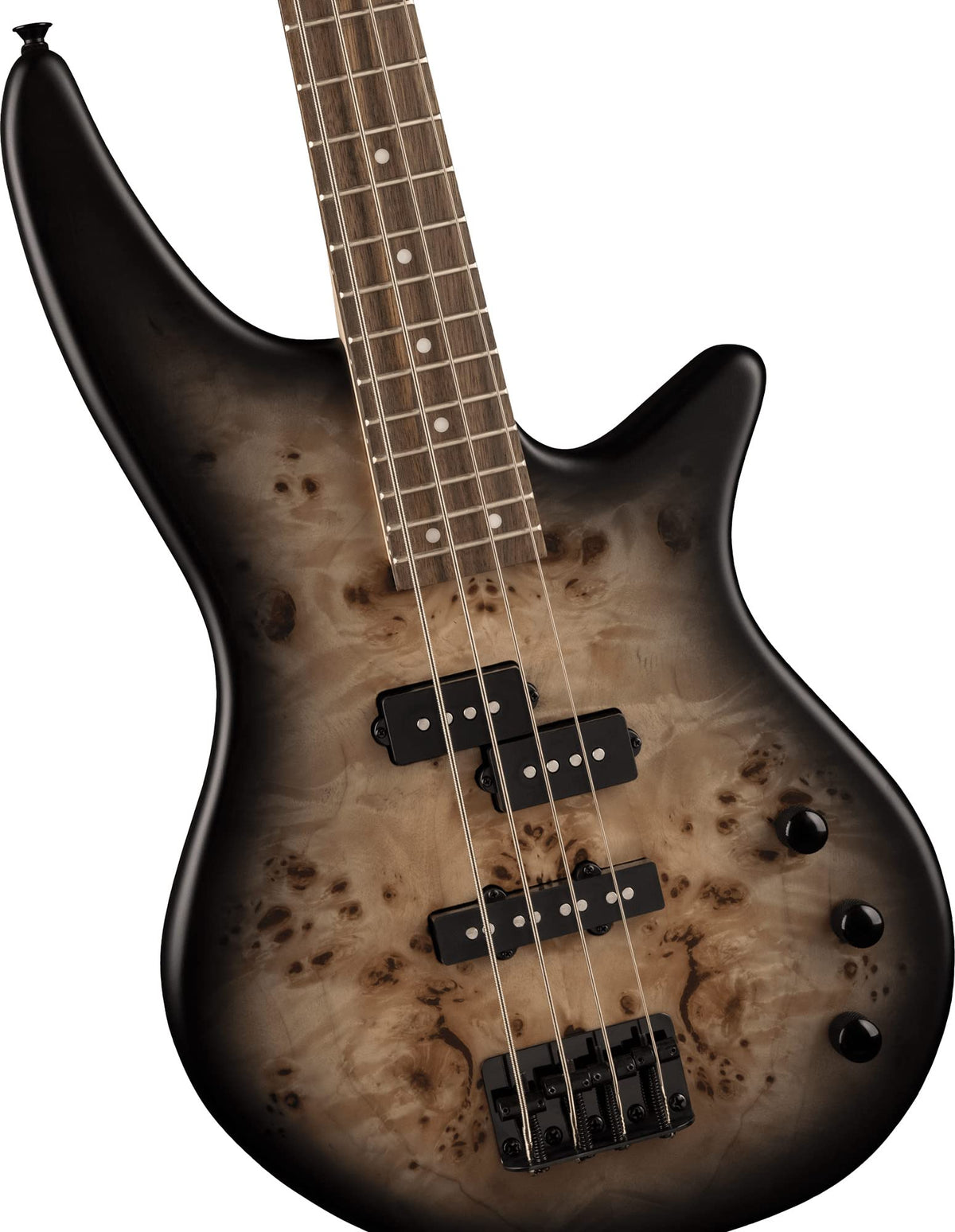 Jackson JS Series Spectra Bass JS2P Bass Guitar - Black Burst w/ Instrument Cable