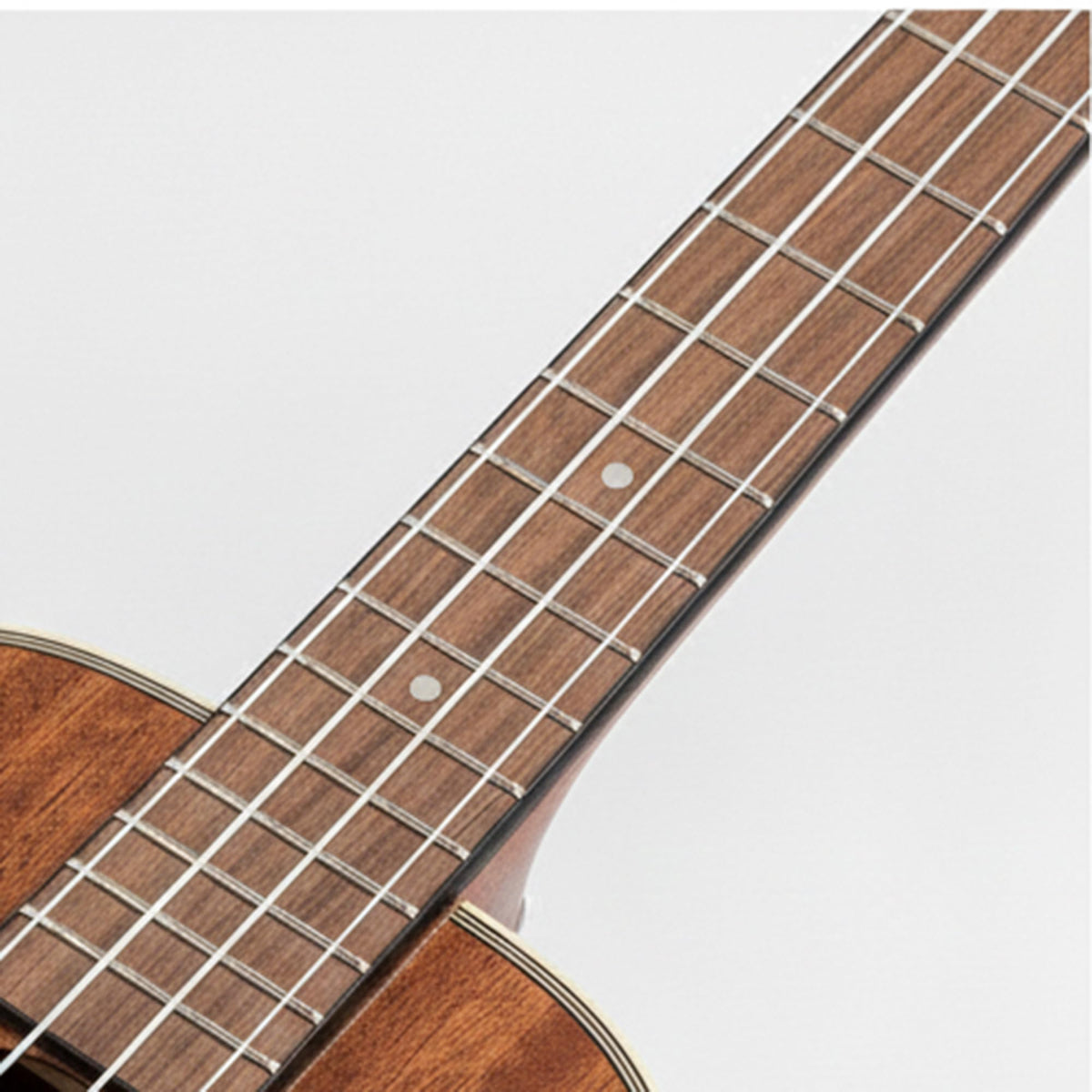 Kala KA-BG Gloss Mahogany Baritone Ukulele - Natural w/ Hard Case