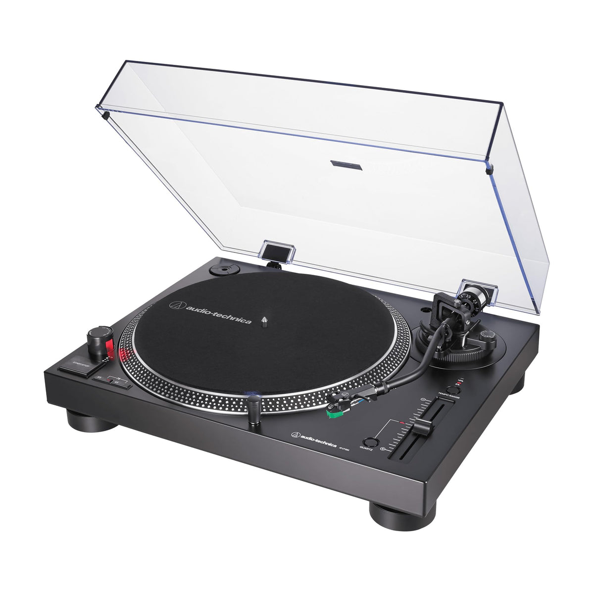 Audio-Technica AT-LP120XUSB Direct-Drive Turntable - Black w/ Headphones