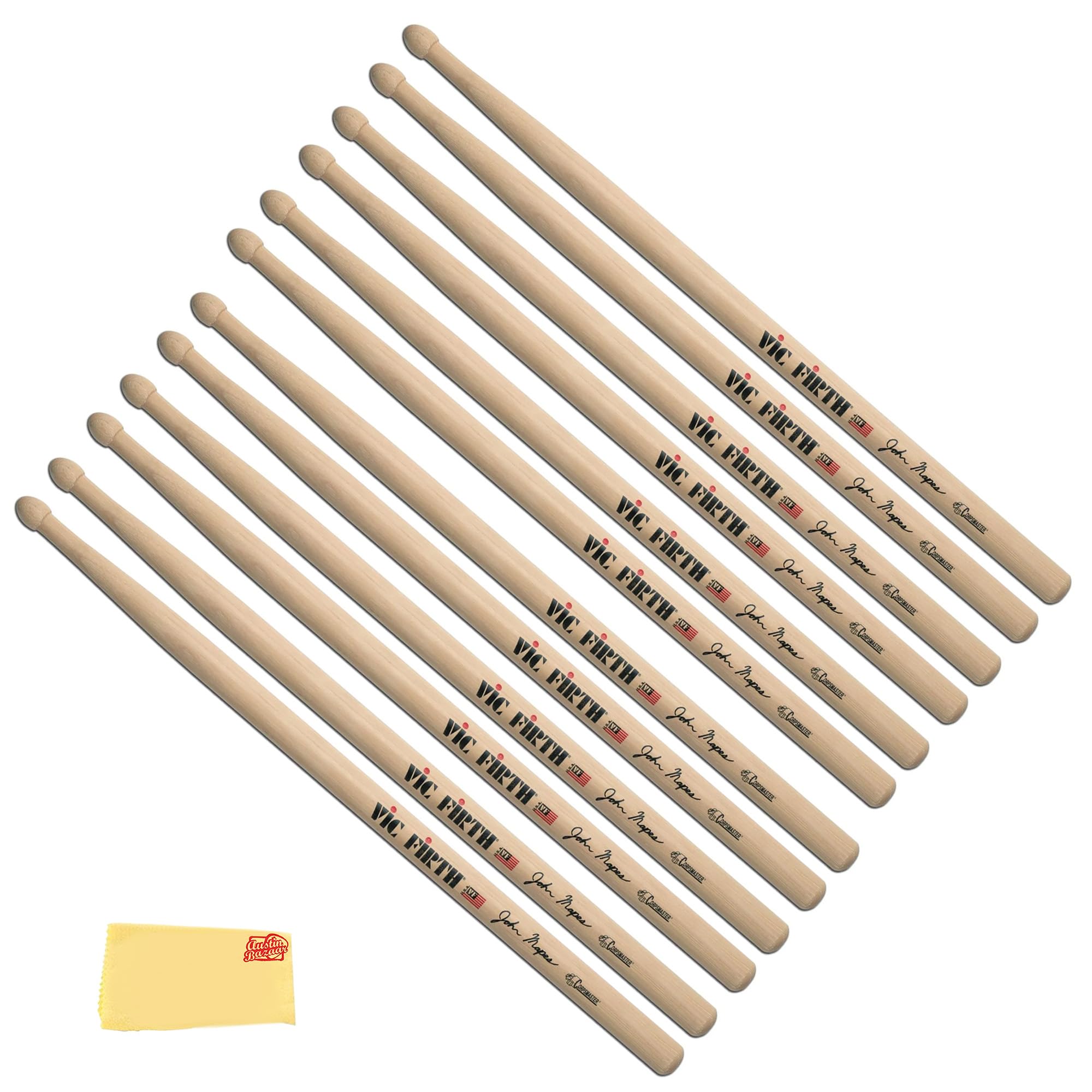 Vic Firth Corpsmaster Signature Snare John Mapes Drumsticks - 6 Pack