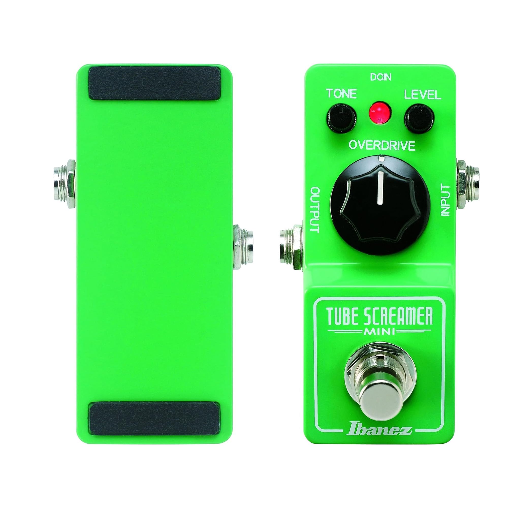 Ibanez TSMINI Mini Tube Screamer Overdrive Pedal w/ Instrument Cable