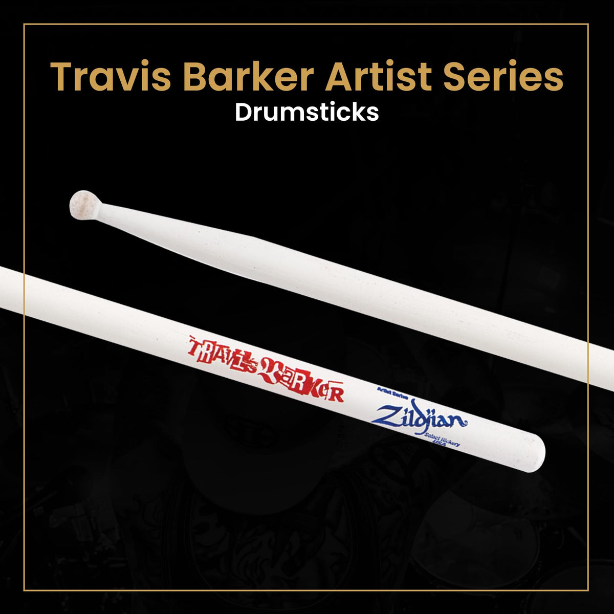 Zildjian ZASTB Travis Barker Artist Series Drumsticks