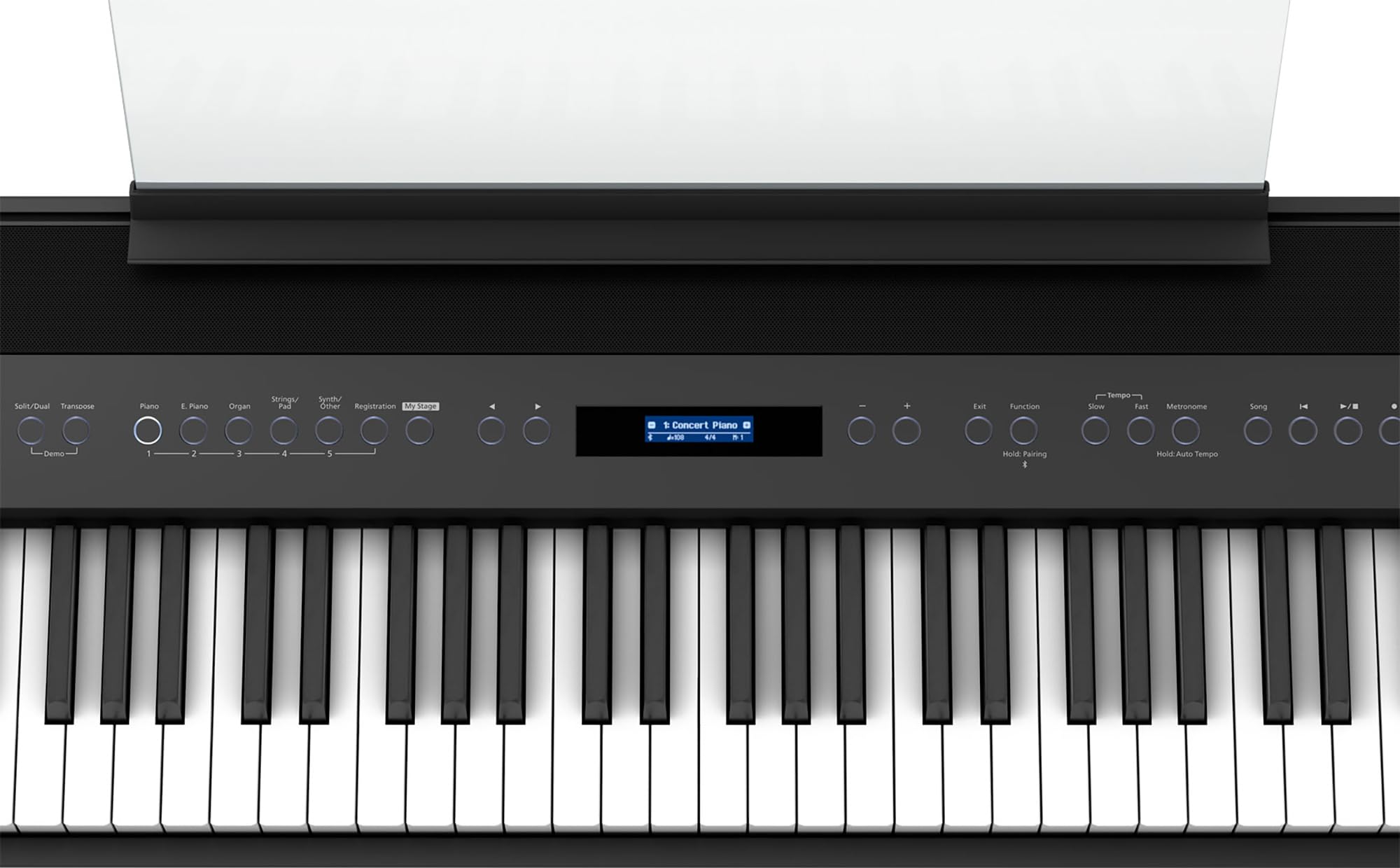 Roland FP-60X 88-Key Digital Piano - Black w/ Sustain Pedal