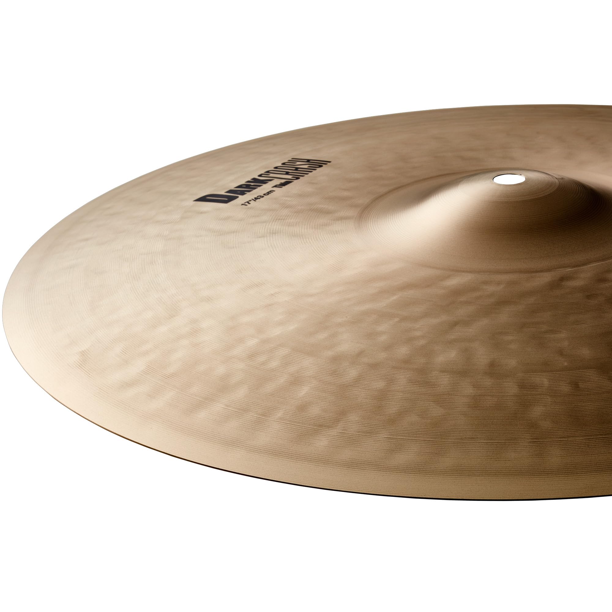 Zildjian K0903 17" K Dark Thin Crash Cymbal w/ Drumstick Bag