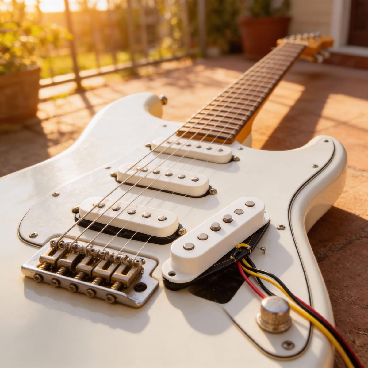 Fender Tex-Mex Stratocaster Pickups w/ Instrument Cable