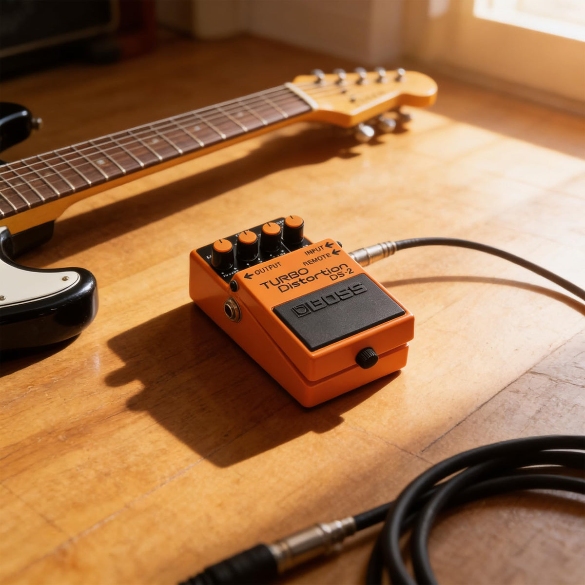 Boss DS-2 Turbo Distortion w/ Power Supply
