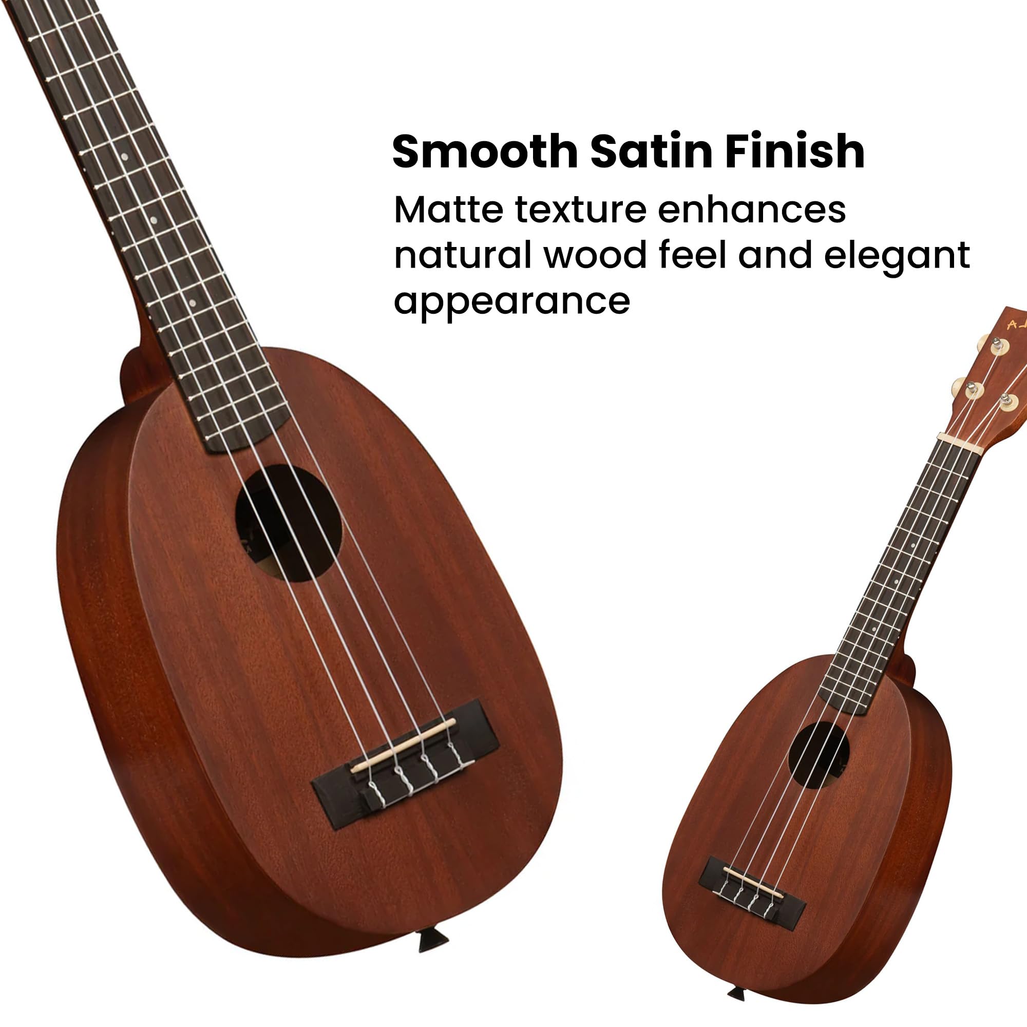 Kala MK-P Makala Pineapple Soprano Ukulele w/ Gig Bag