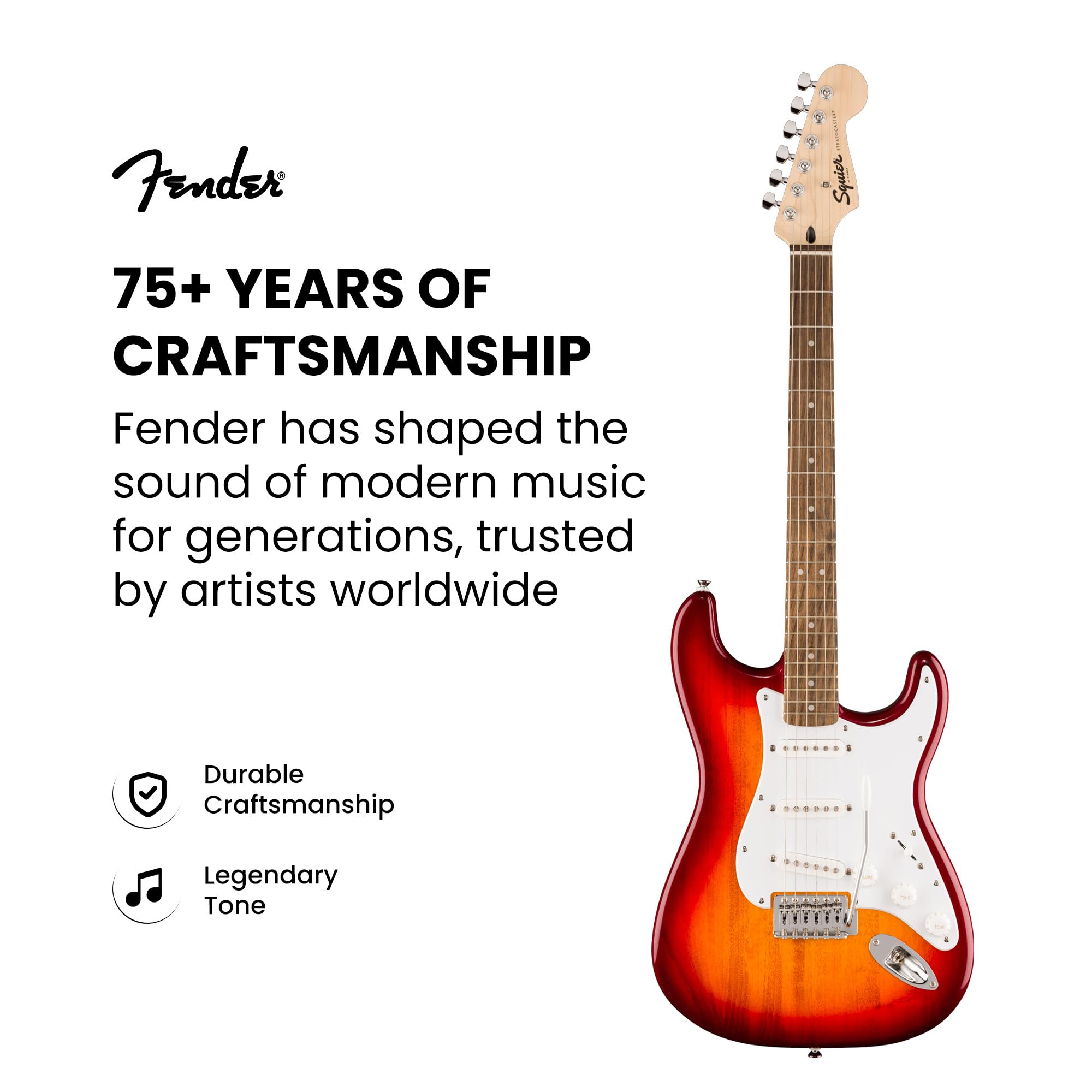 Fender Squier Sonic Stratocaster - Sienna Sunburst w/ Tuner