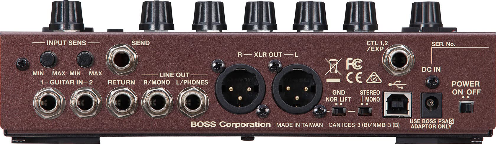 Boss AD-10 Acoustic Preamp w/ Instrument Cables
