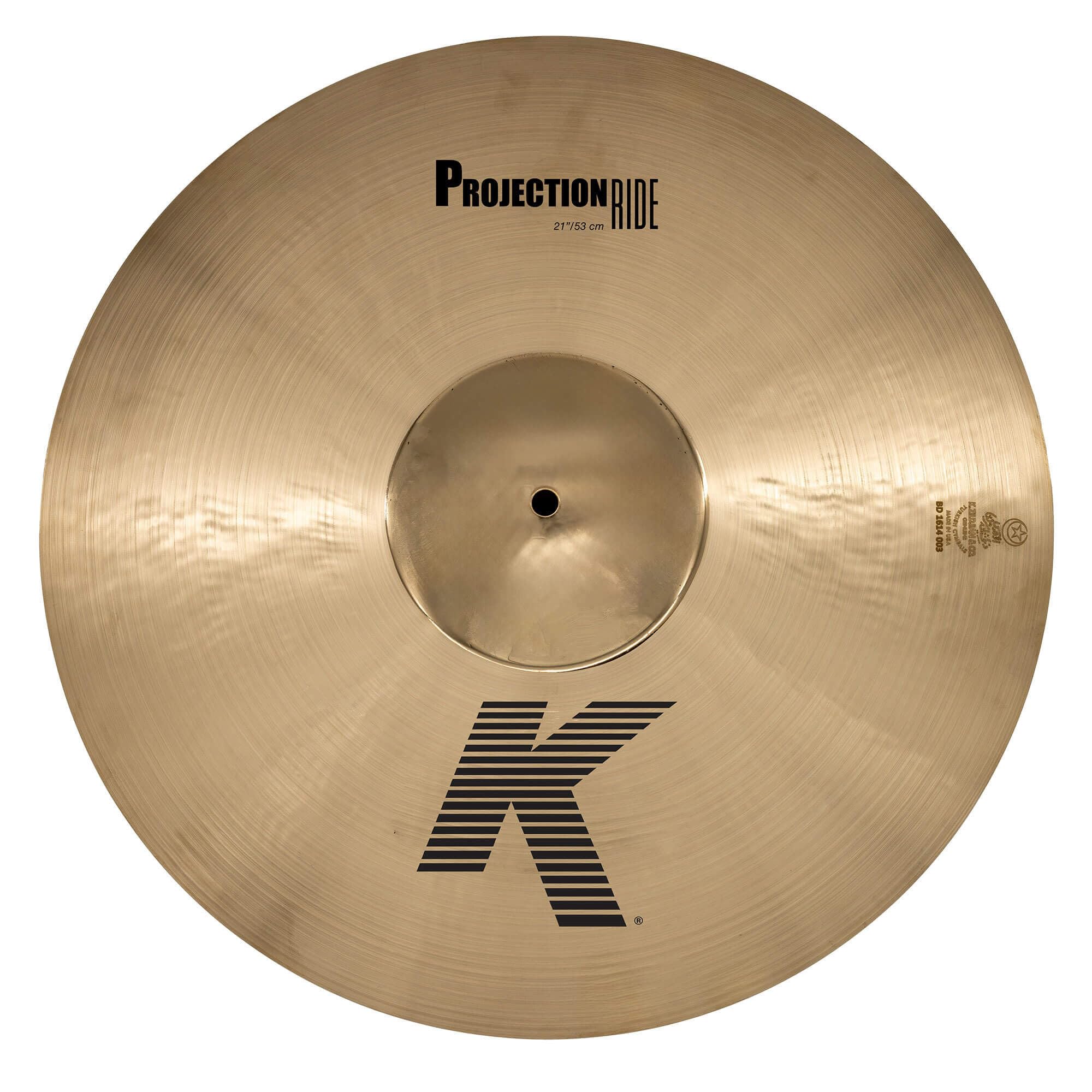 Zildjian K0807 21" K Projection Ride Cymbal w/ Drumstick Bag
