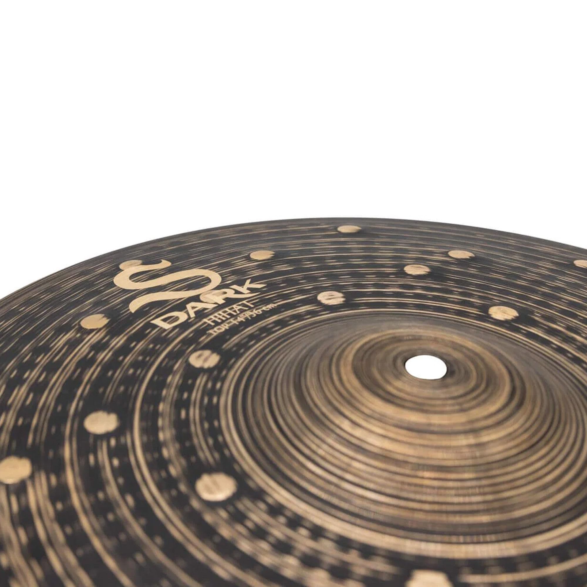 Zildjian SD14HPR 14" S Dark Hi-Hats Cymbals - Pair w/ Drumstick Bag