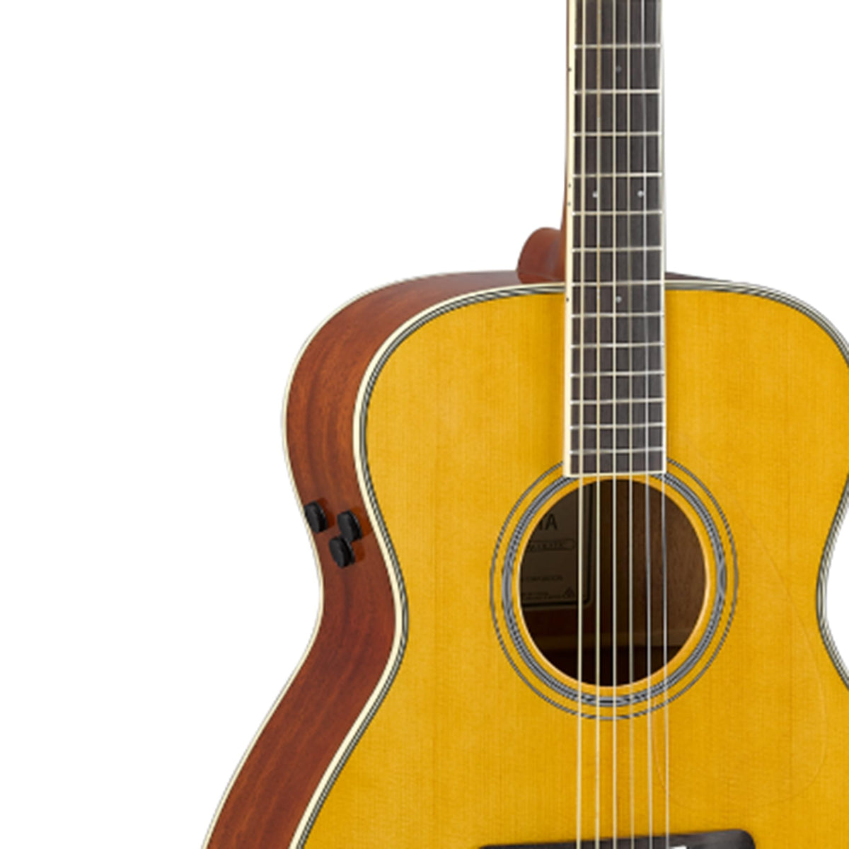 Yamaha FS-TA TransAcoustic Concert Acoustic-Electric Guitar - Vintage Tint