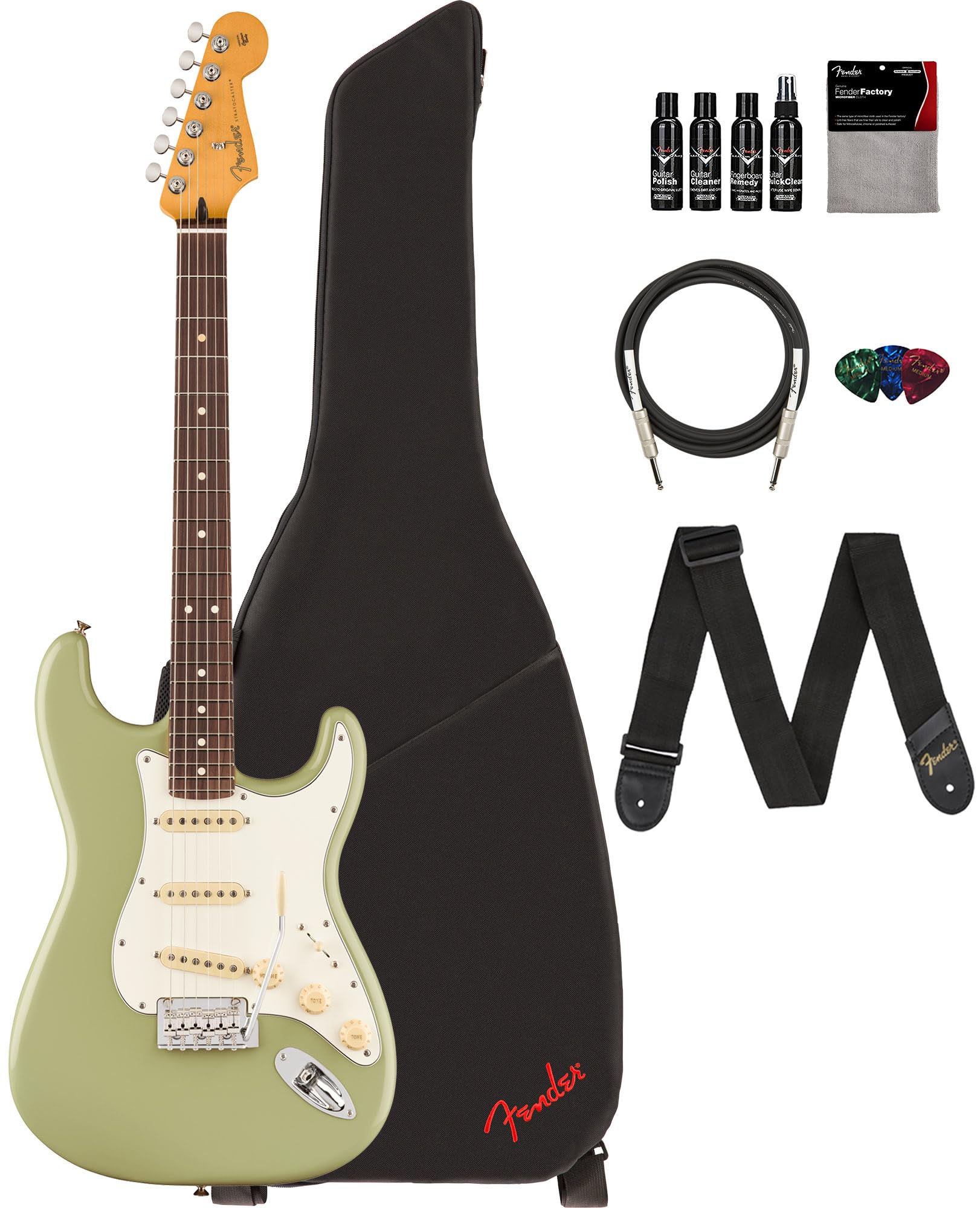 Fender Player II Stratocaster - Birch Green w/ Cleaning Kit