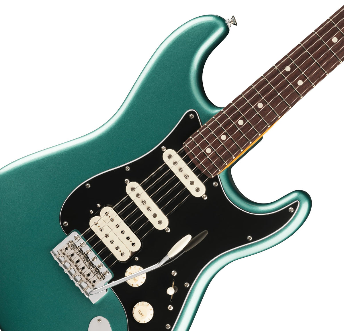 Fender American Professional Classic Stratocaster HSS - Faded Sherwood Green Metallic w/ Cleaning Kit