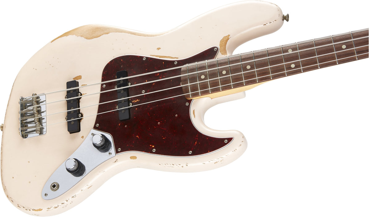 Fender Flea Jazz Bass - Roadworn Shell Pink