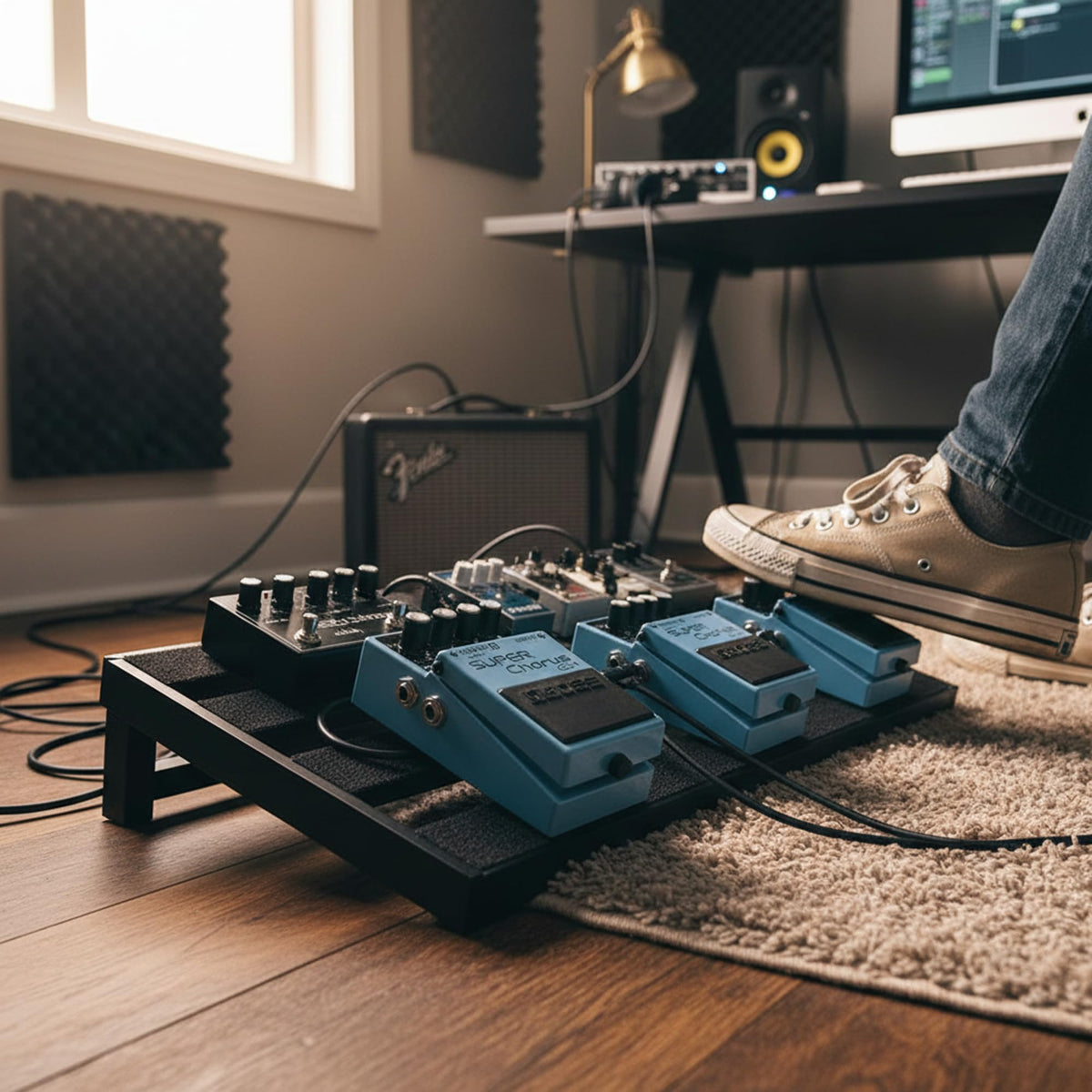Boss CH-1 Super Chorus w/ Instrument Cable