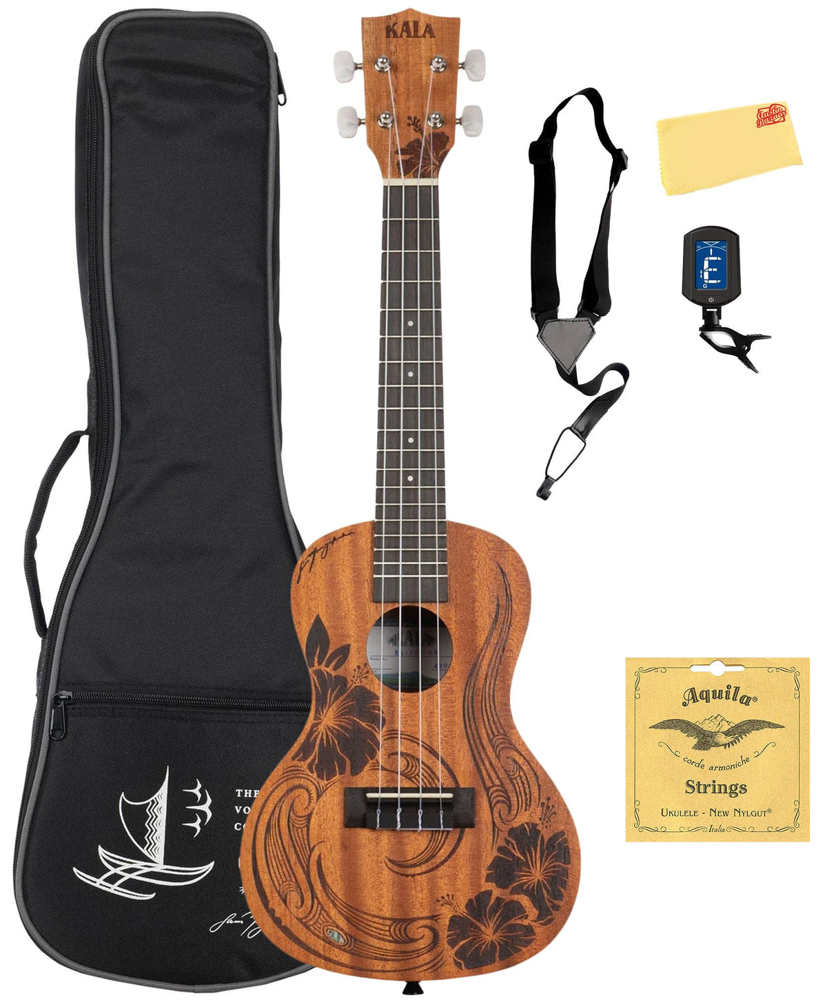 Kala Unity Mahogany Concert Ukulele w/ Gig Bag