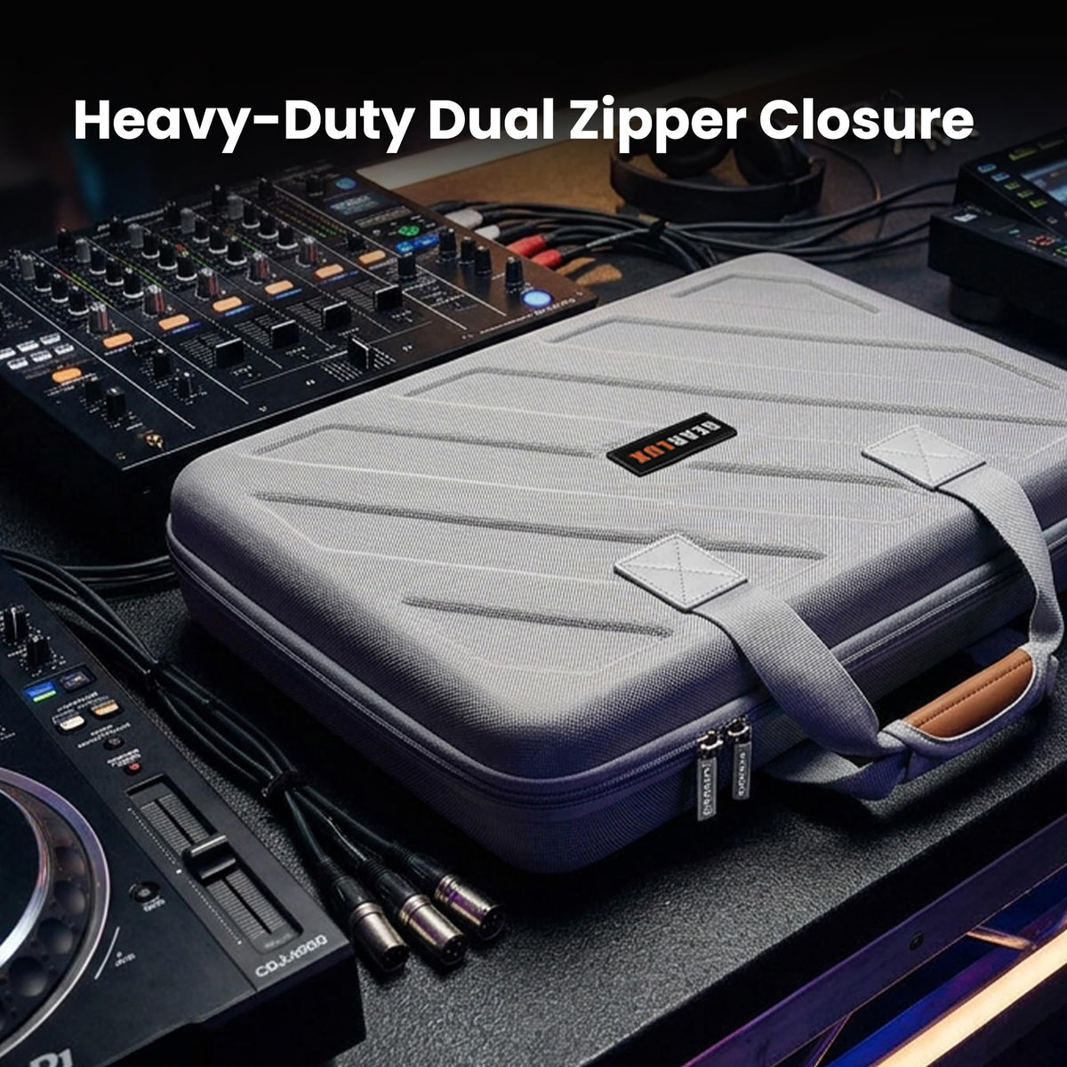 Gearlux DJ Controller Case for Pioneer DDJ-FLX4 - White
