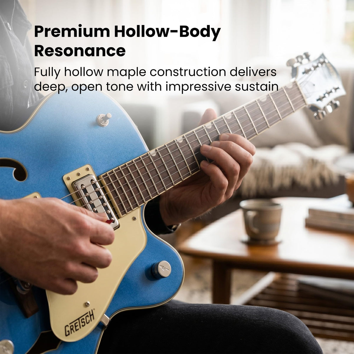 Gretsch G2420T Streamliner Hollow Body Electric Guitar - Fairlane Blue