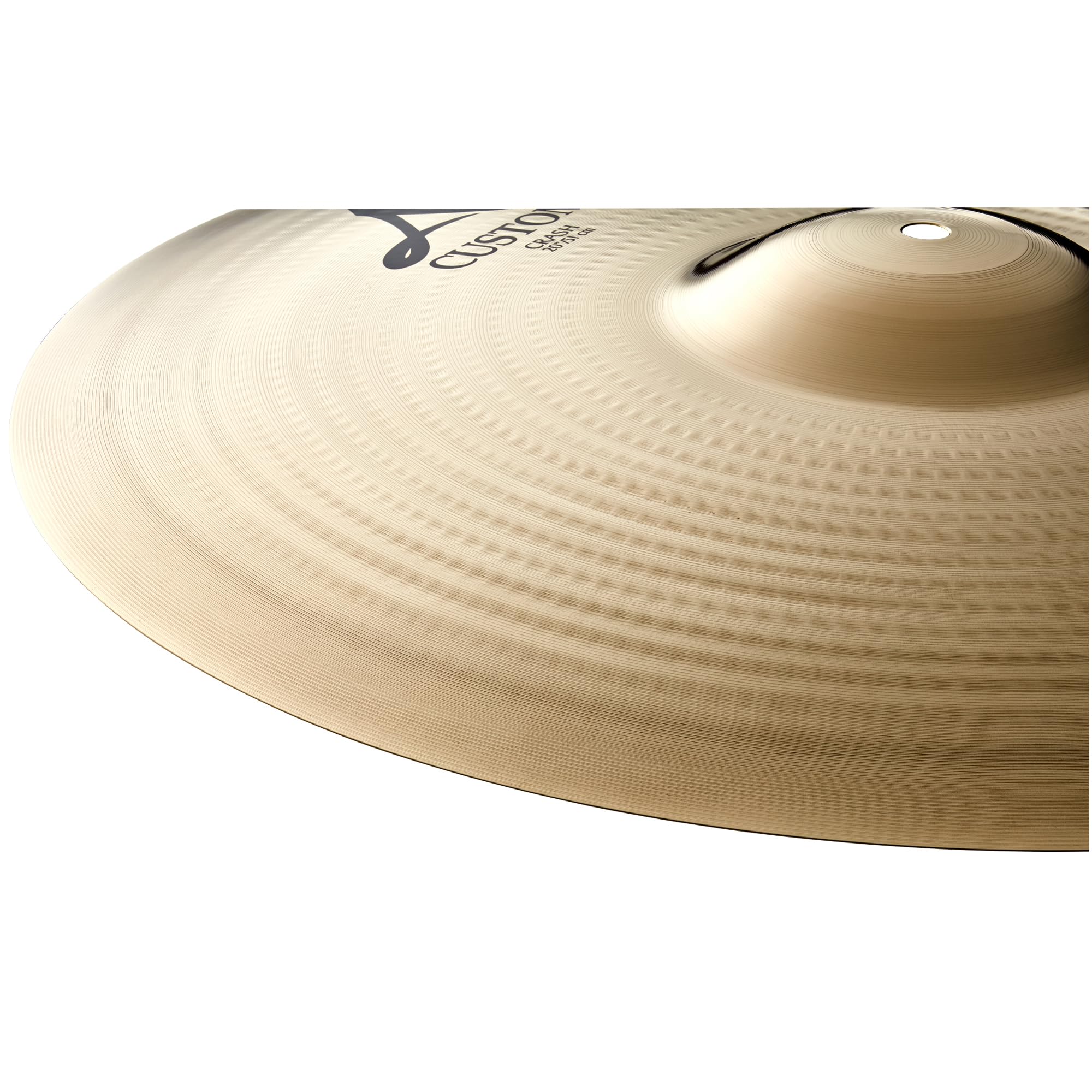 Zildjian A20588 20" A Custom Crash Cymbal w/ Drumstick Bag